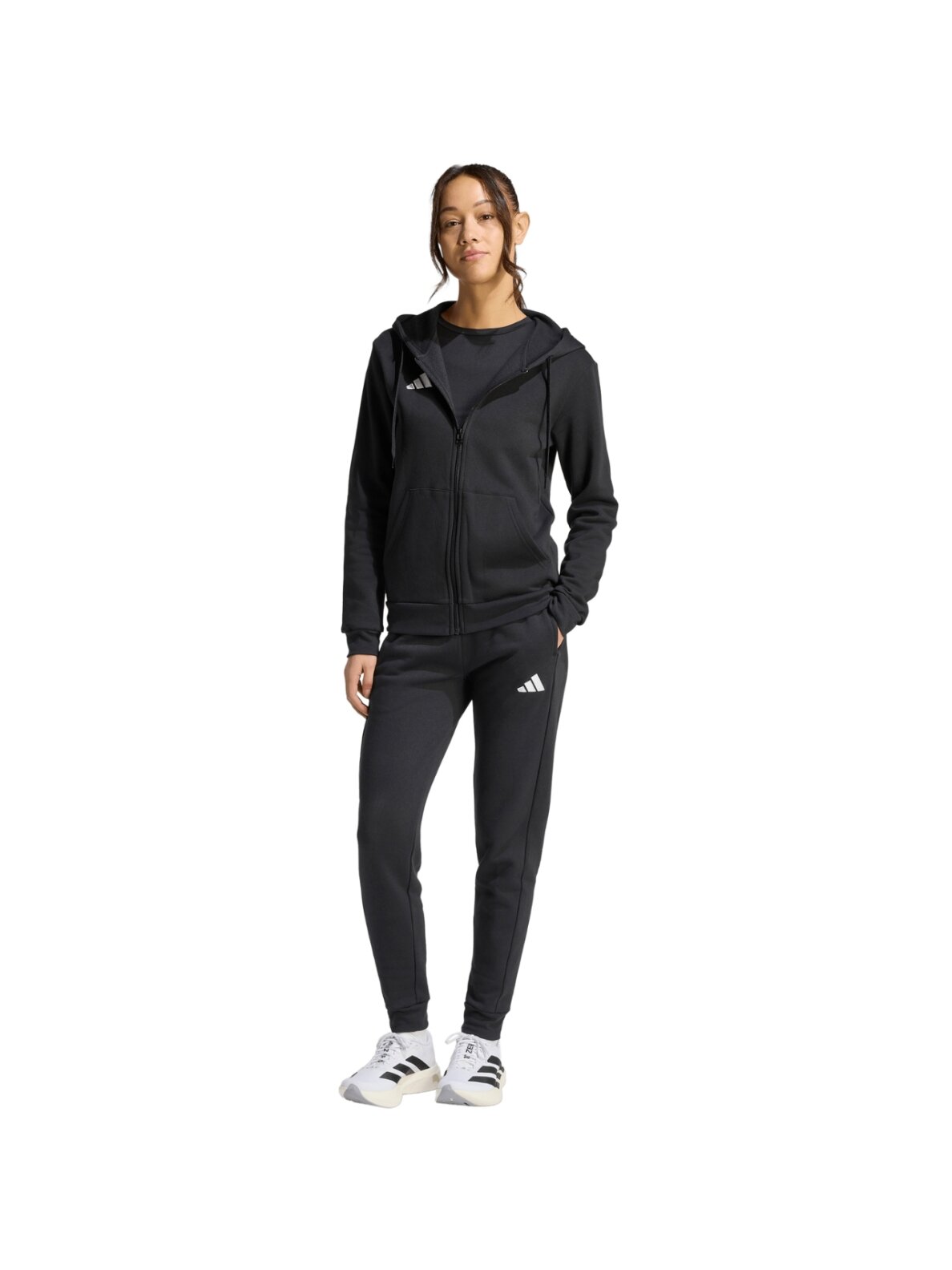 Adidas Entrada 26 Full Zip Hoodie džemperis moterims juodas KF5939 6 Adidas Entrada 26 Full Zip Hoodie džemperis moterims juodas KF5939 6