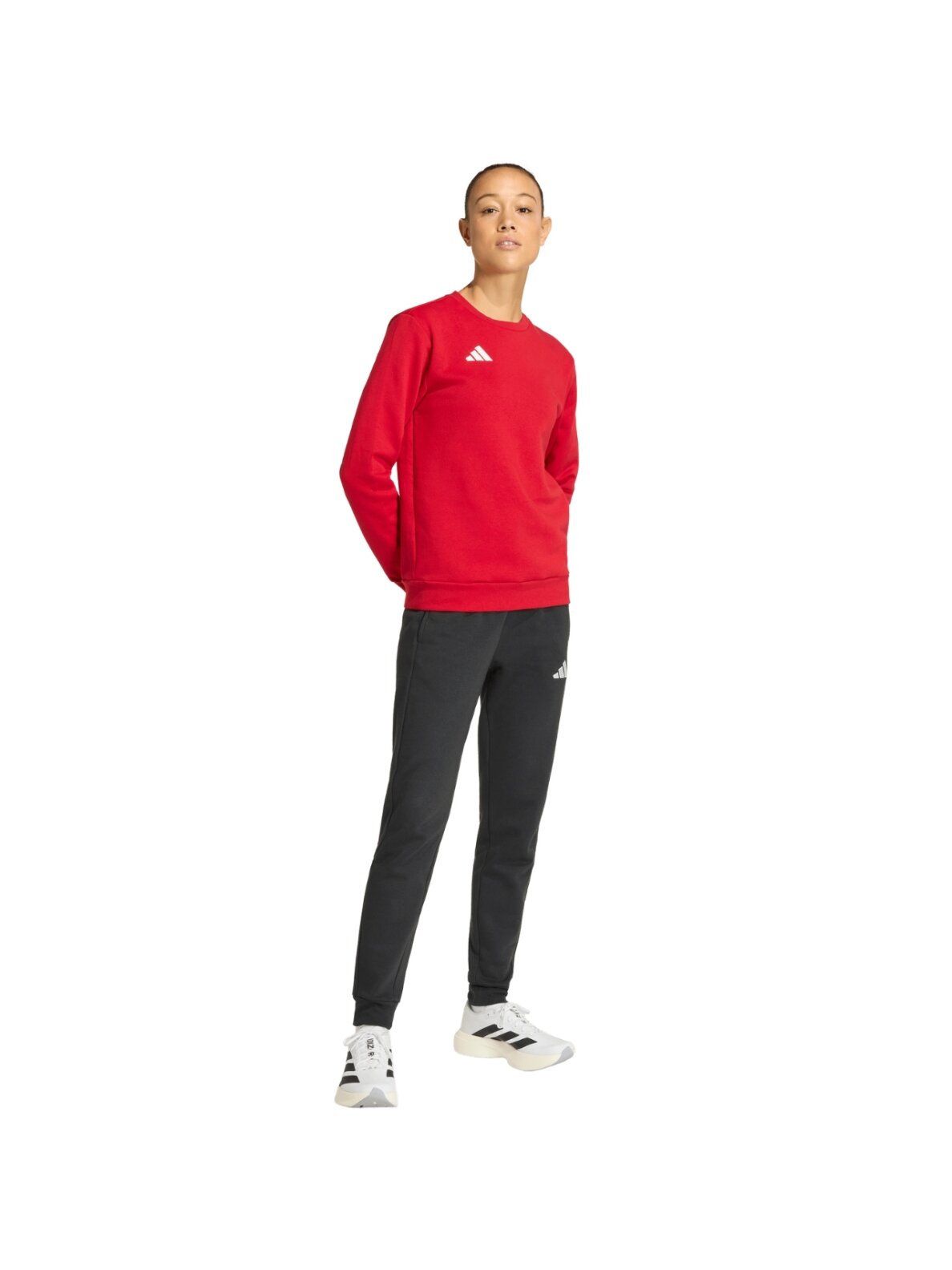 Adidas Entrada 26 Sweat Top džemperis moterims raudonas KB3950 6