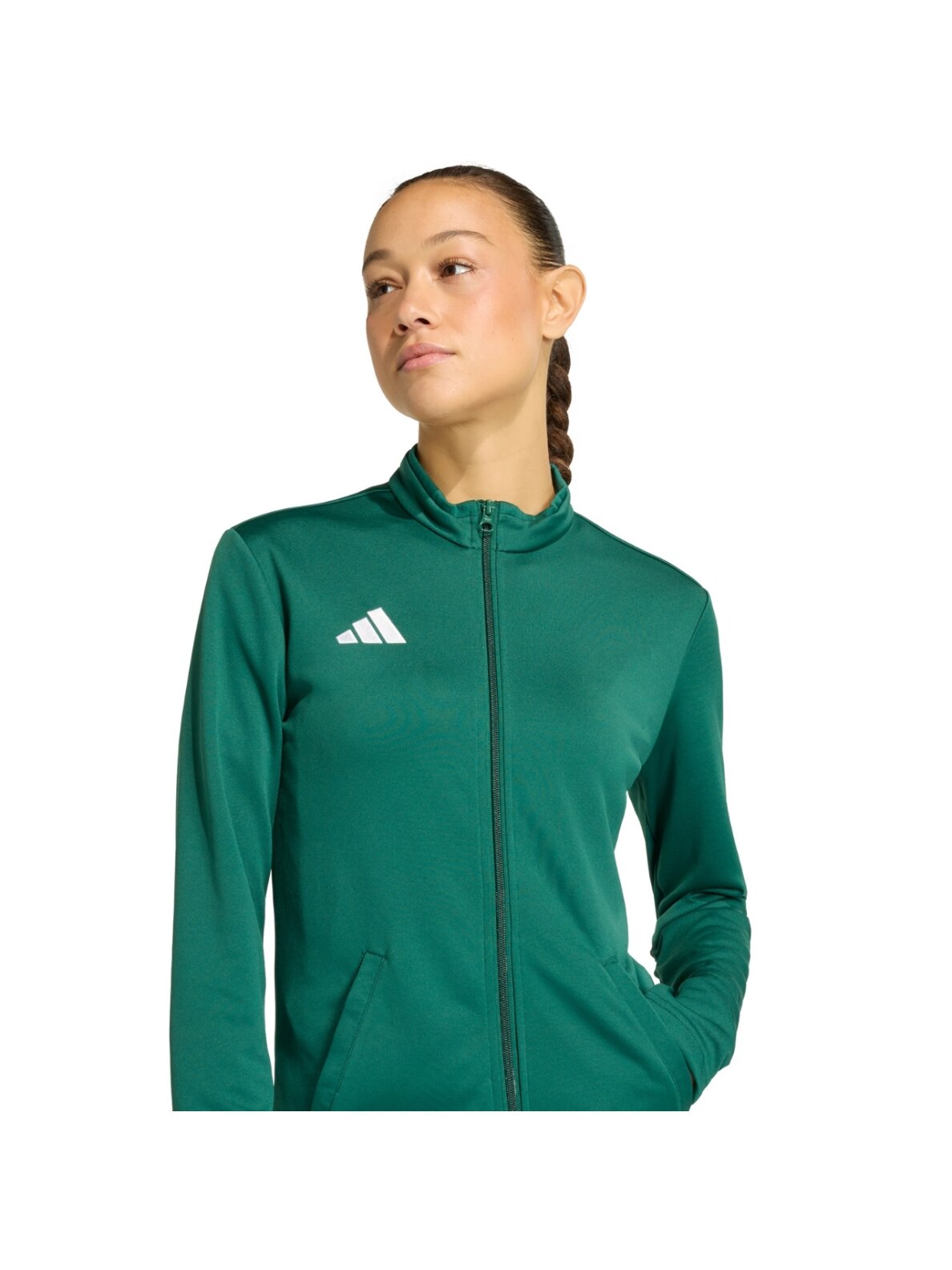 Adidas Entrada 26 Track moterų džemperis žalias KE9836 3