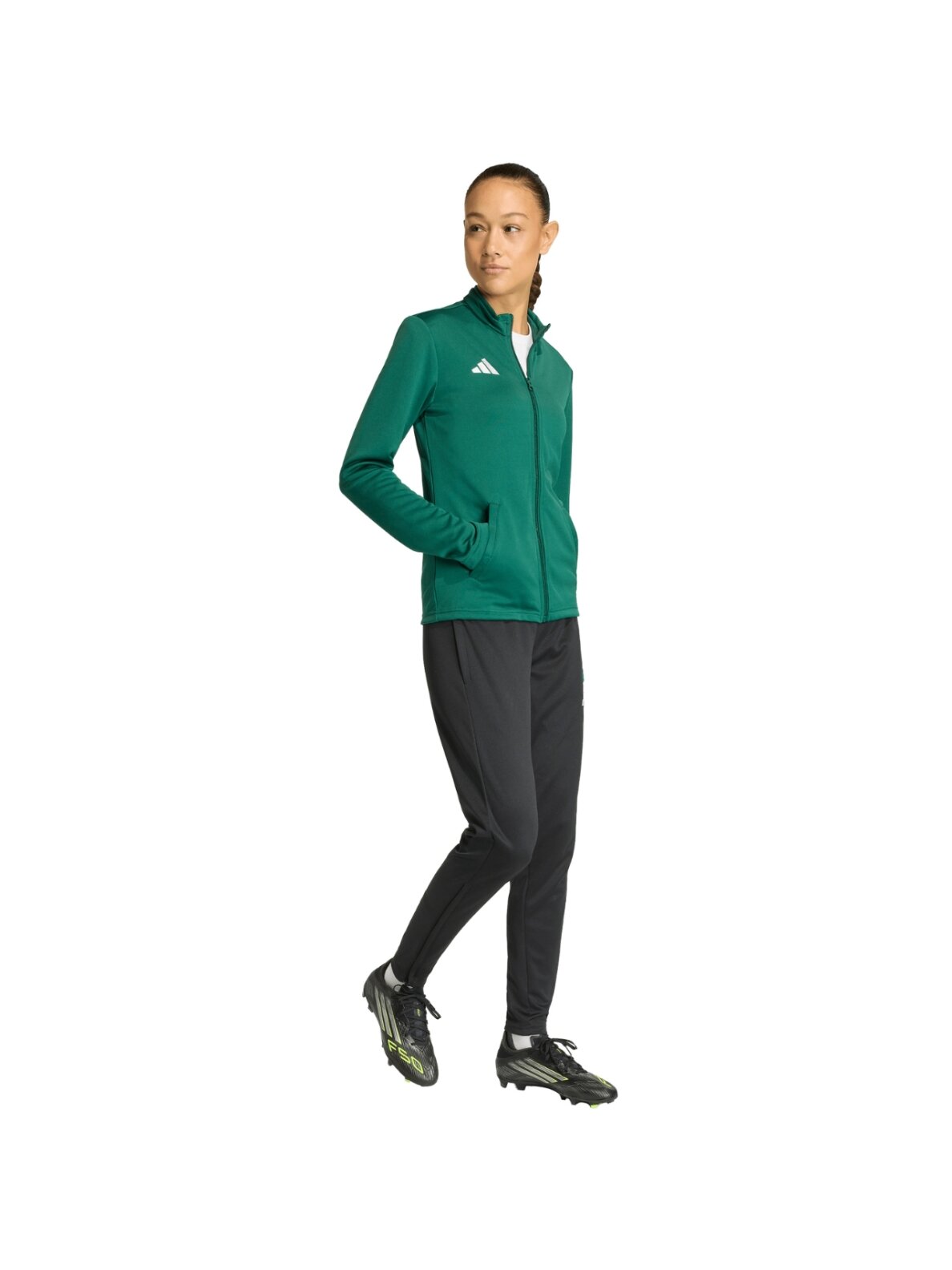 Adidas Entrada 26 Track moterų džemperis žalias KE9836 5