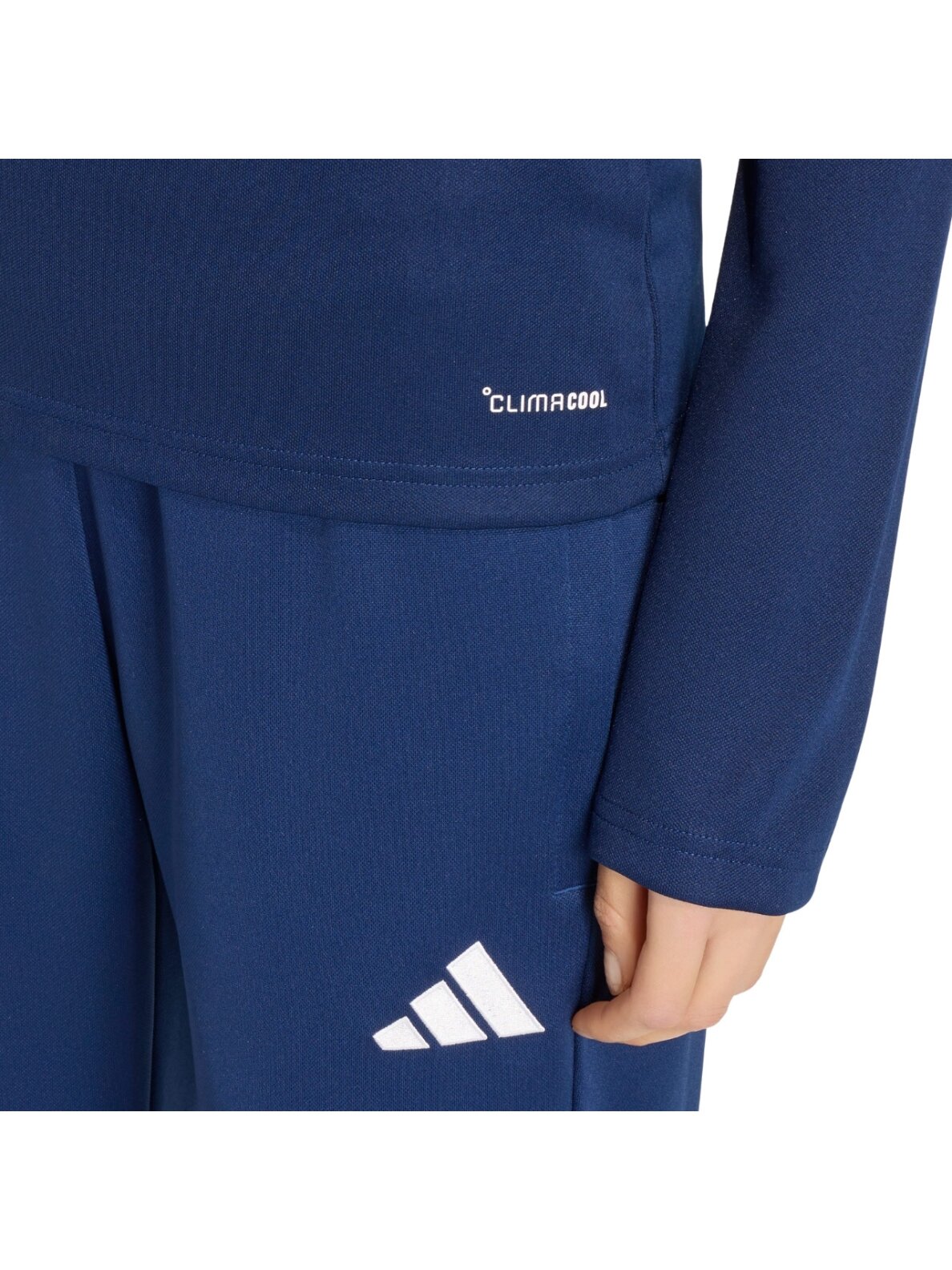 Adidas Entrada 26 Training Top moterims tamsiai mėlyna JZ6642 4 Adidas Entrada 26 Training Top moterims tamsiai mėlyna JZ6642 4