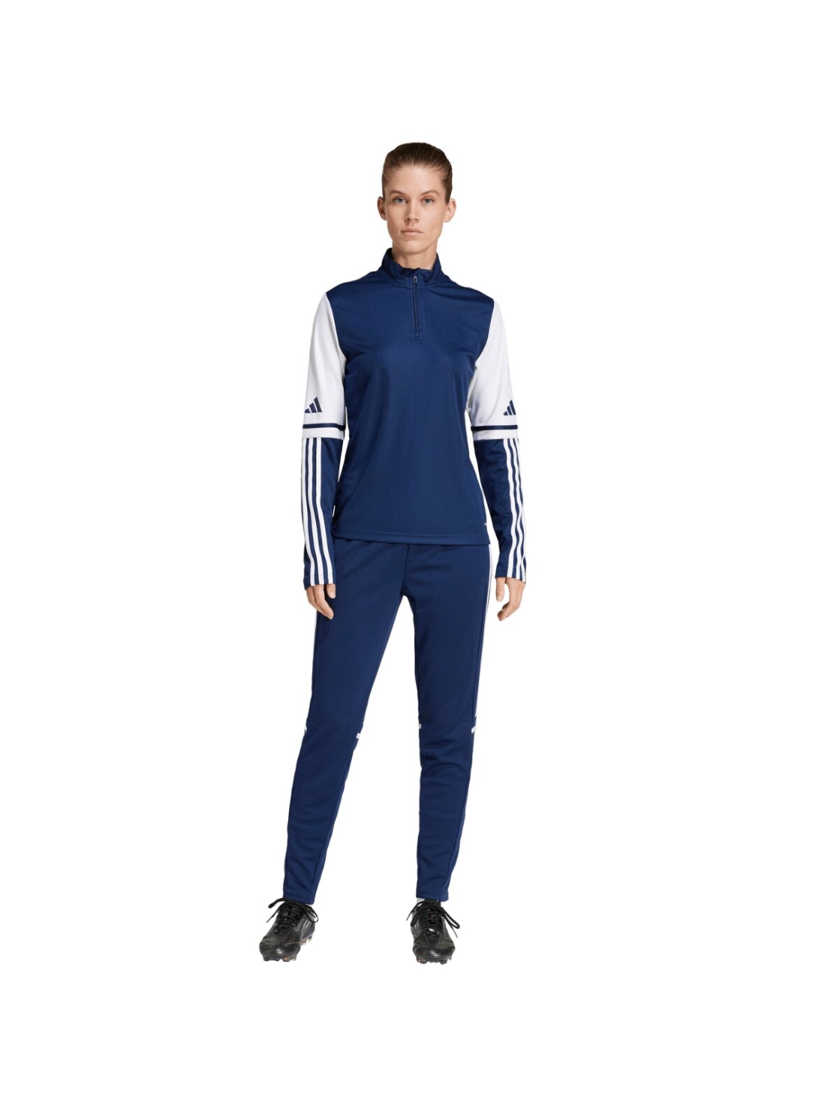 Adidas Squadra 25 Training Top džemperis moterims tamsiai mėlynas JD3017 6 Adidas Squadra 25 Training Top džemperis moterims tamsiai mėlynas JD3017 6