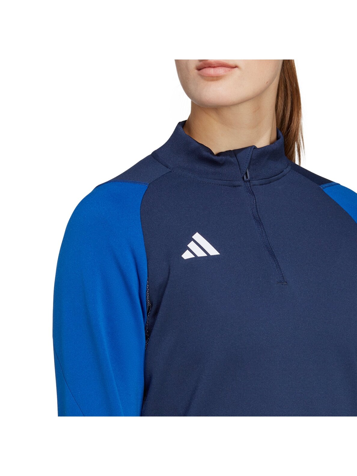 Moteriškas džemperis Adidas Tiro 23 Competition Training Top tamsiai mėlynos ir mėlynos spalvos IC4595 5 Moteriškas džemperis Adidas Tiro 23 Competition Training Top tamsiai mėlynos ir mėlynos spalvos IC4595 5
