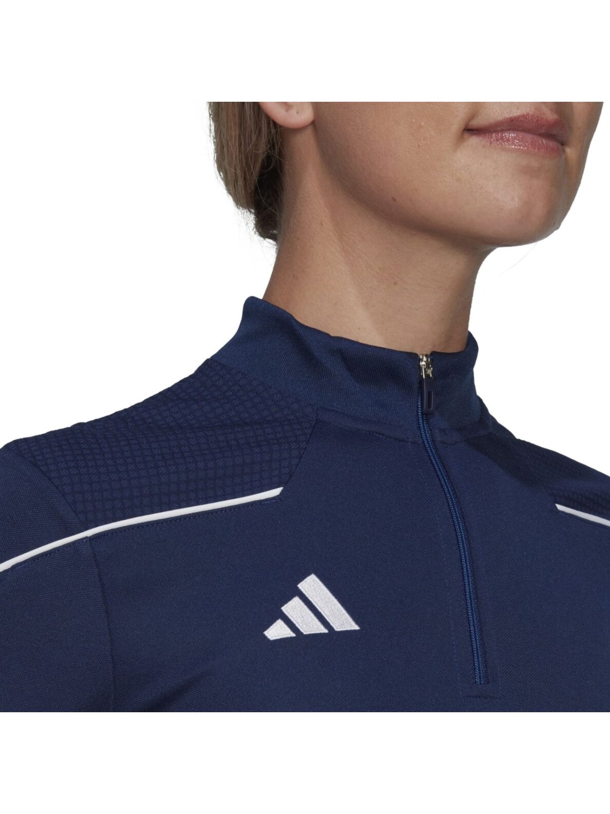 Adidas Tiro 23 League Training Top moteriškas džemperis, tamsiai mėlynas HS3483 5 Adidas Tiro 23 League Training Top moteriškas džemperis, tamsiai mėlynas HS3483 5