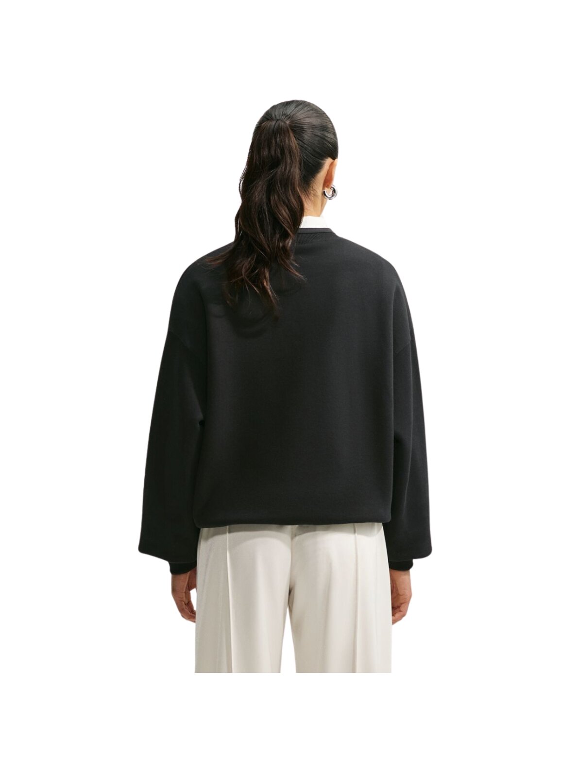 Nike Studio Fleece moterims juoda IM8082 001 1 Nike Studio Fleece moterims juoda IM8082 001 1