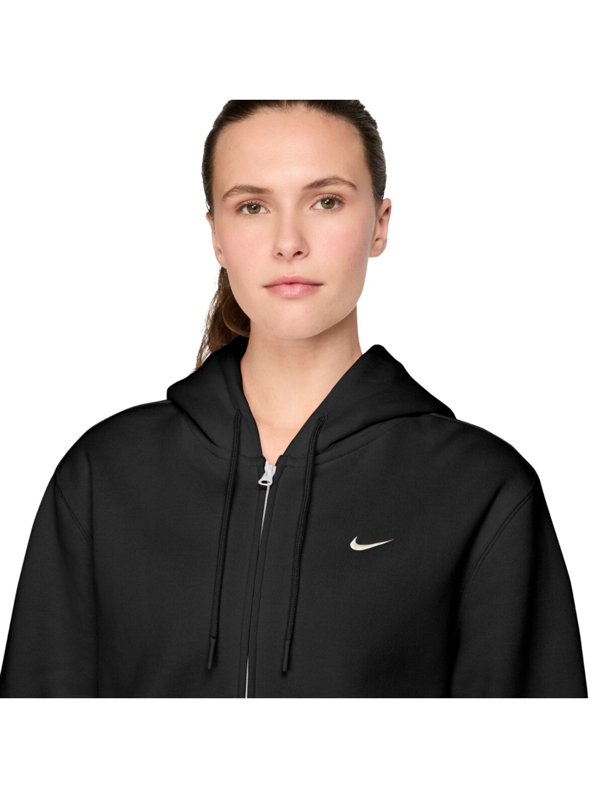Nike Studio Fleece vidutinio svorio moteriška palaidinė, juoda IM8504 001 2