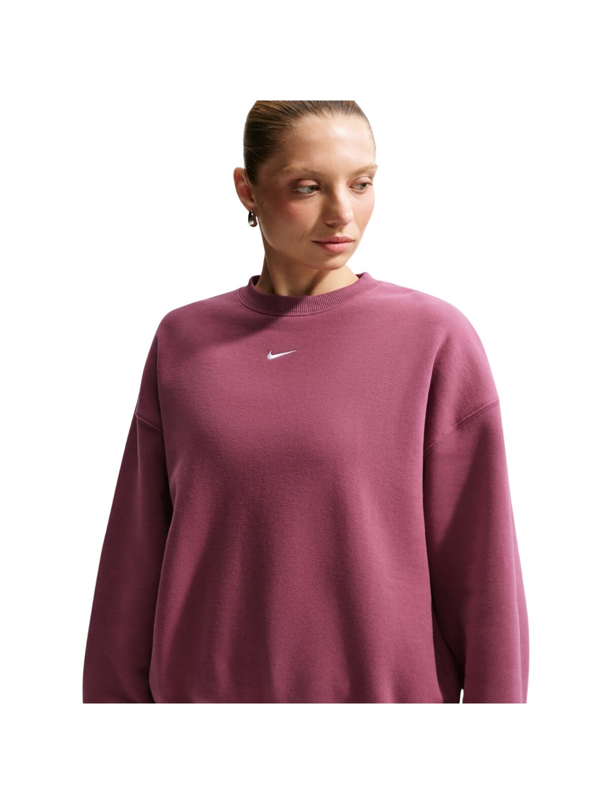 Nike Studio Fleece moteriškas megztinis, rožinis IM8082 654 2 Nike Studio Fleece moteriškas megztinis, rožinis IM8082 654 2