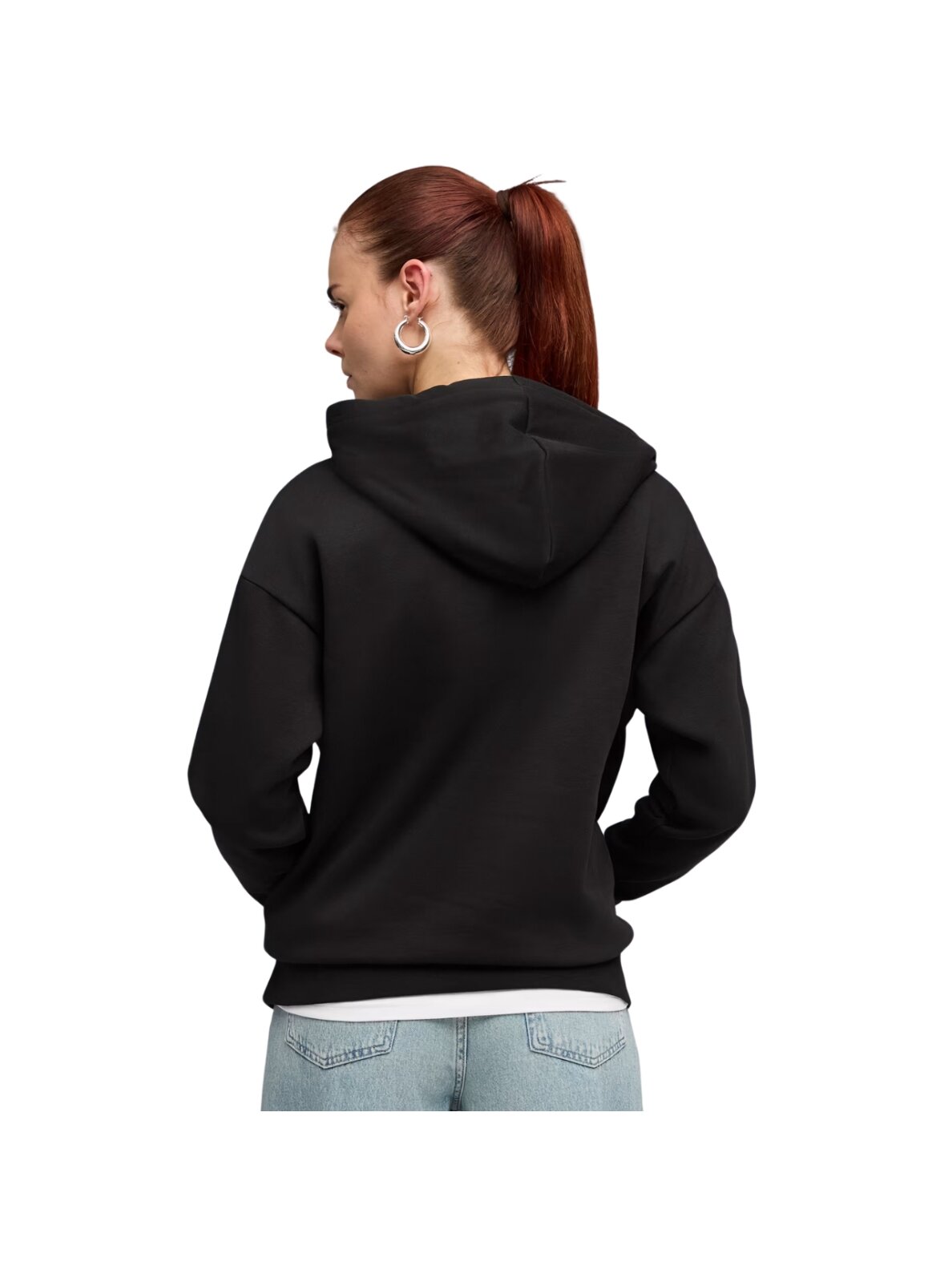 Puma ESS Centered Cat Logo Relaxed Hoodie moterims juoda 692917 01 3