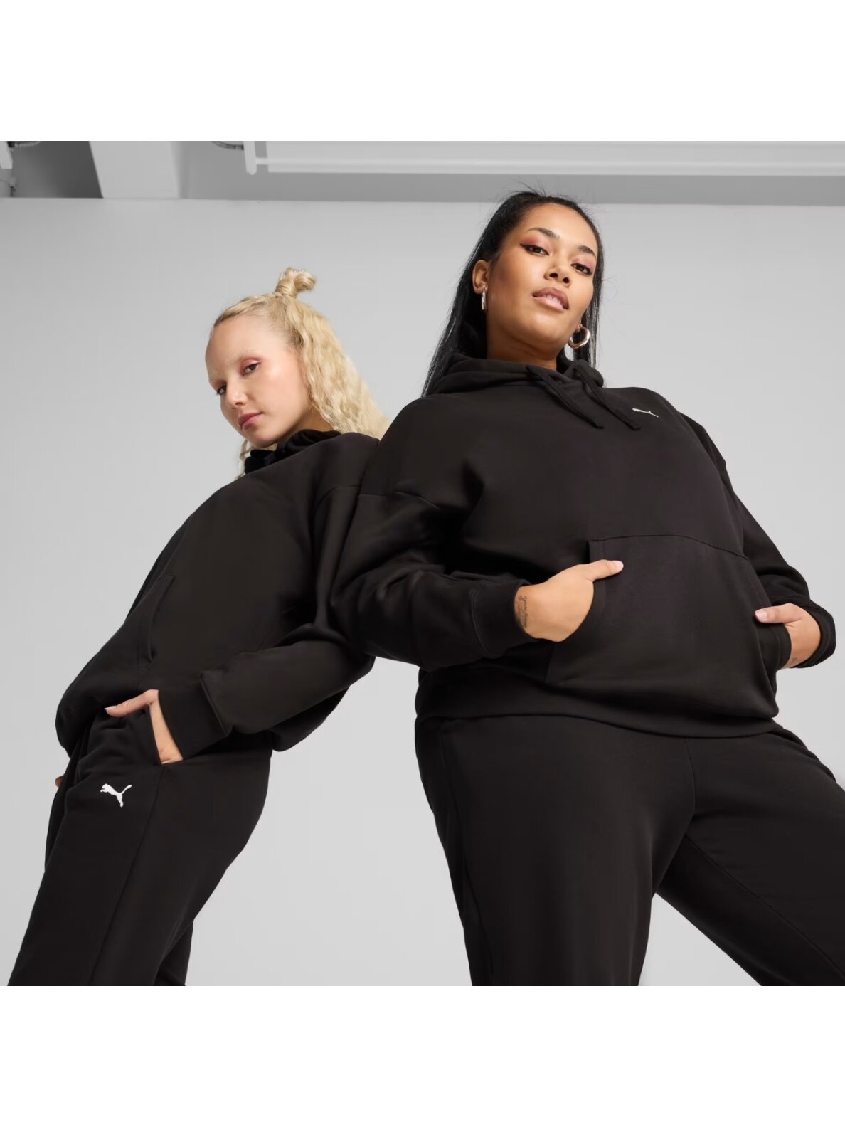 Puma ESS Comfort Hoodie FL moterims juoda 682384 01 6 Puma ESS Comfort Hoodie FL moterims juoda 682384 01 6
