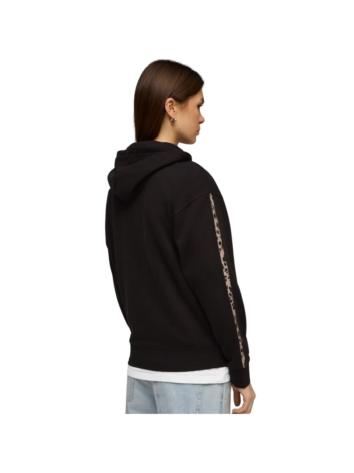 Puma ESS Graphic Animal Comfort Hoodie moteriškas džemperis su gobtuvu, juodas 3 Puma ESS Graphic Animal Comfort Hoodie moteriškas džemperis su gobtuvu, juodas 3