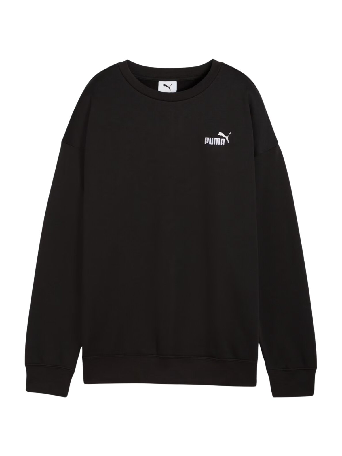 Puma moteriškas džemperis ESS Small No.1 Logo Relaxed Crew, juodas 633268 01 Puma moteriškas džemperis ESS Small No.1 Logo Relaxed Crew, juodas 633268 01