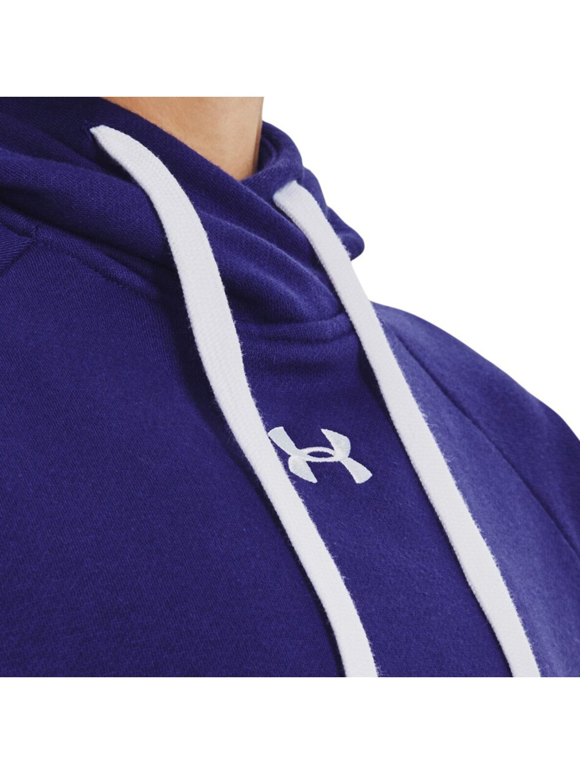 Under Armour Rival Fleece HB Hoodie moteriškas džemperis, tamsiai mėlynas 1356317 468 4 Under Armour Rival Fleece HB Hoodie moteriškas džemperis, tamsiai mėlynas 1356317 468 4