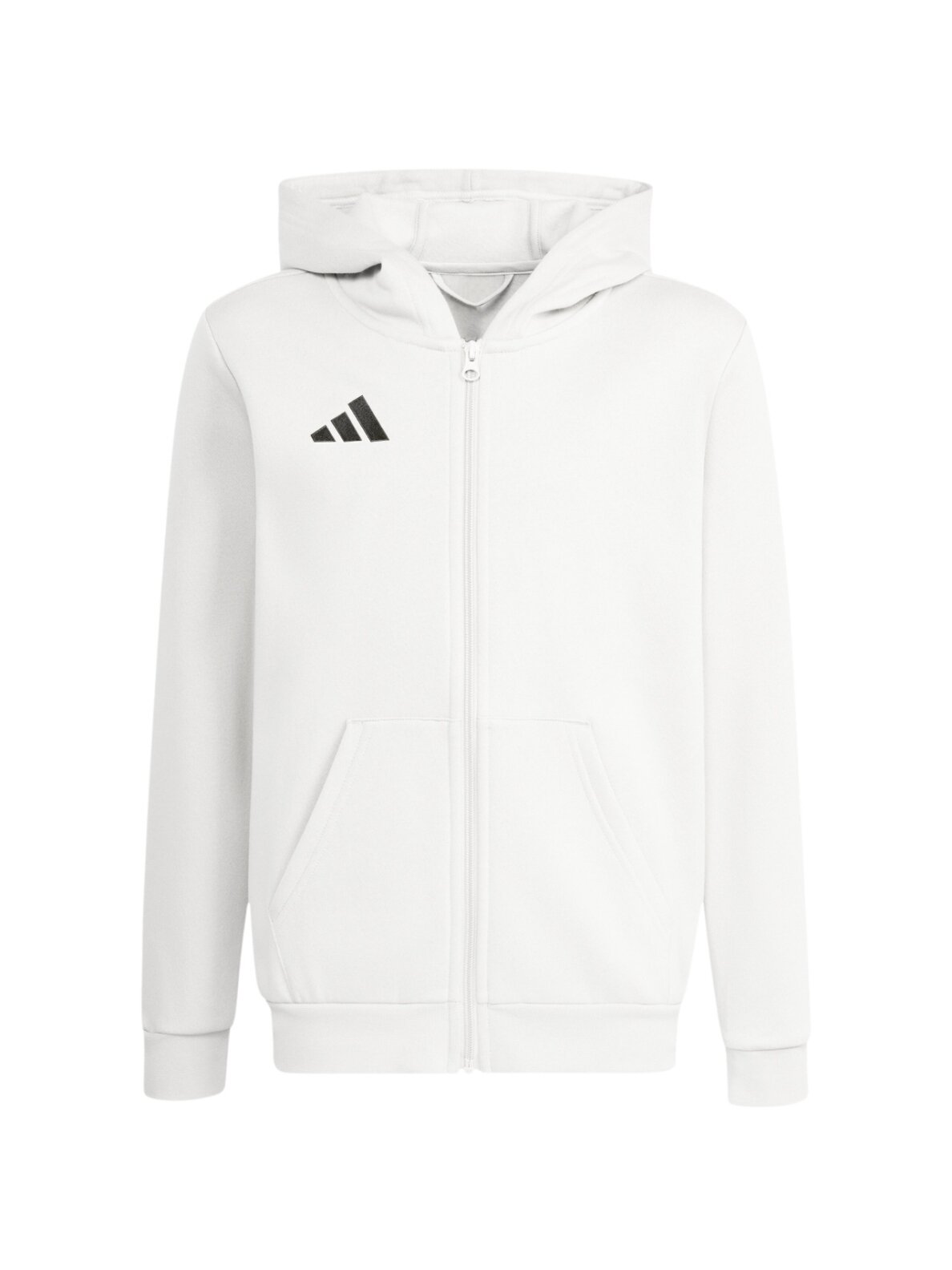 Adidas vaikų džemperis Entrada 26 Full Zip Hoodie baltas KH1783