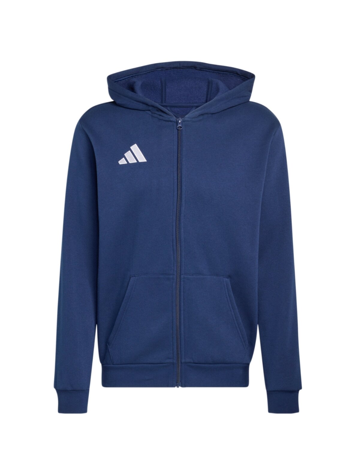 Adidas Entrada 26 Full Zip Hoody vaikams tamsiai mėlyna KH1784 Adidas Entrada 26 Full Zip Hoody vaikams tamsiai mėlyna KH1784
