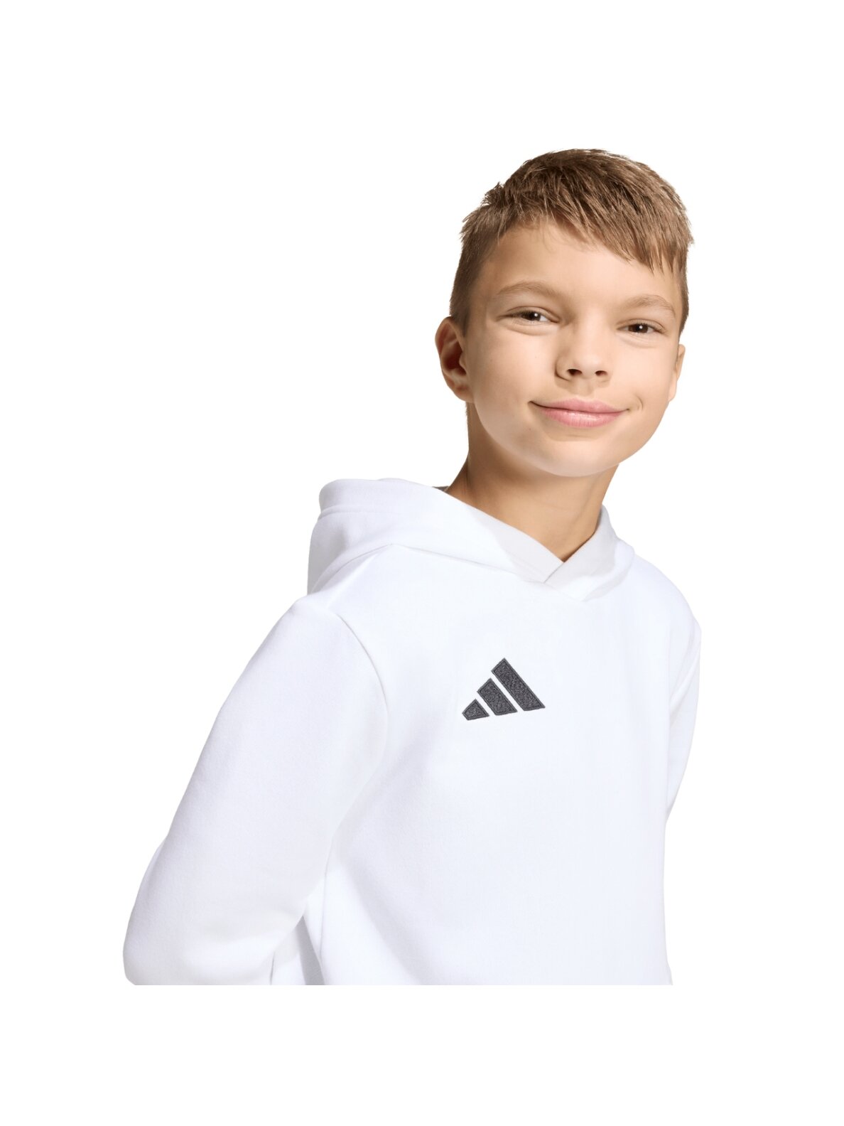 Adidas Entrada 26 Hoody vaikams balta JZ6561 5 Adidas Entrada 26 Hoody vaikams balta JZ6561 5