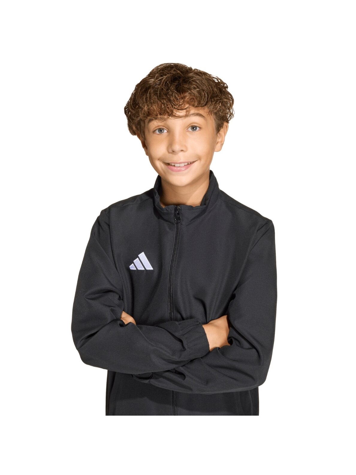 Adidas Entrada 26 Presentation vaikų striukė juodas JZ6614 5