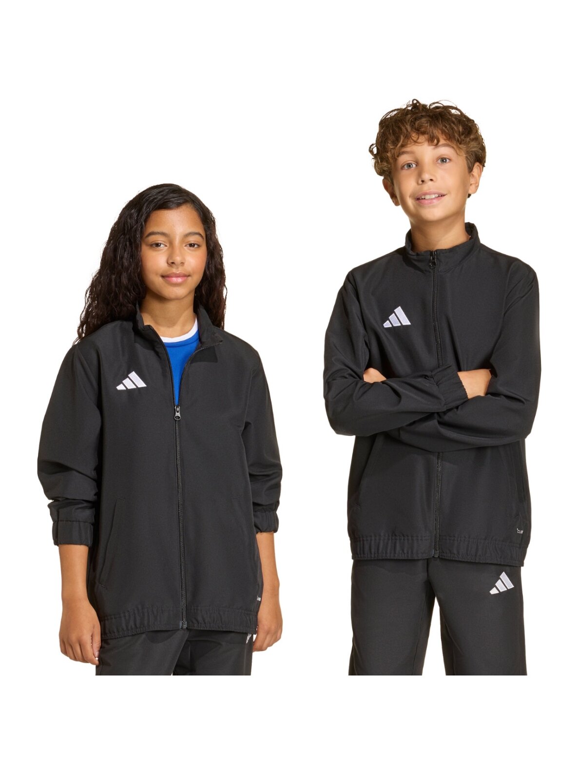 Adidas Entrada 26 Presentation vaikų striukė juodas JZ6614