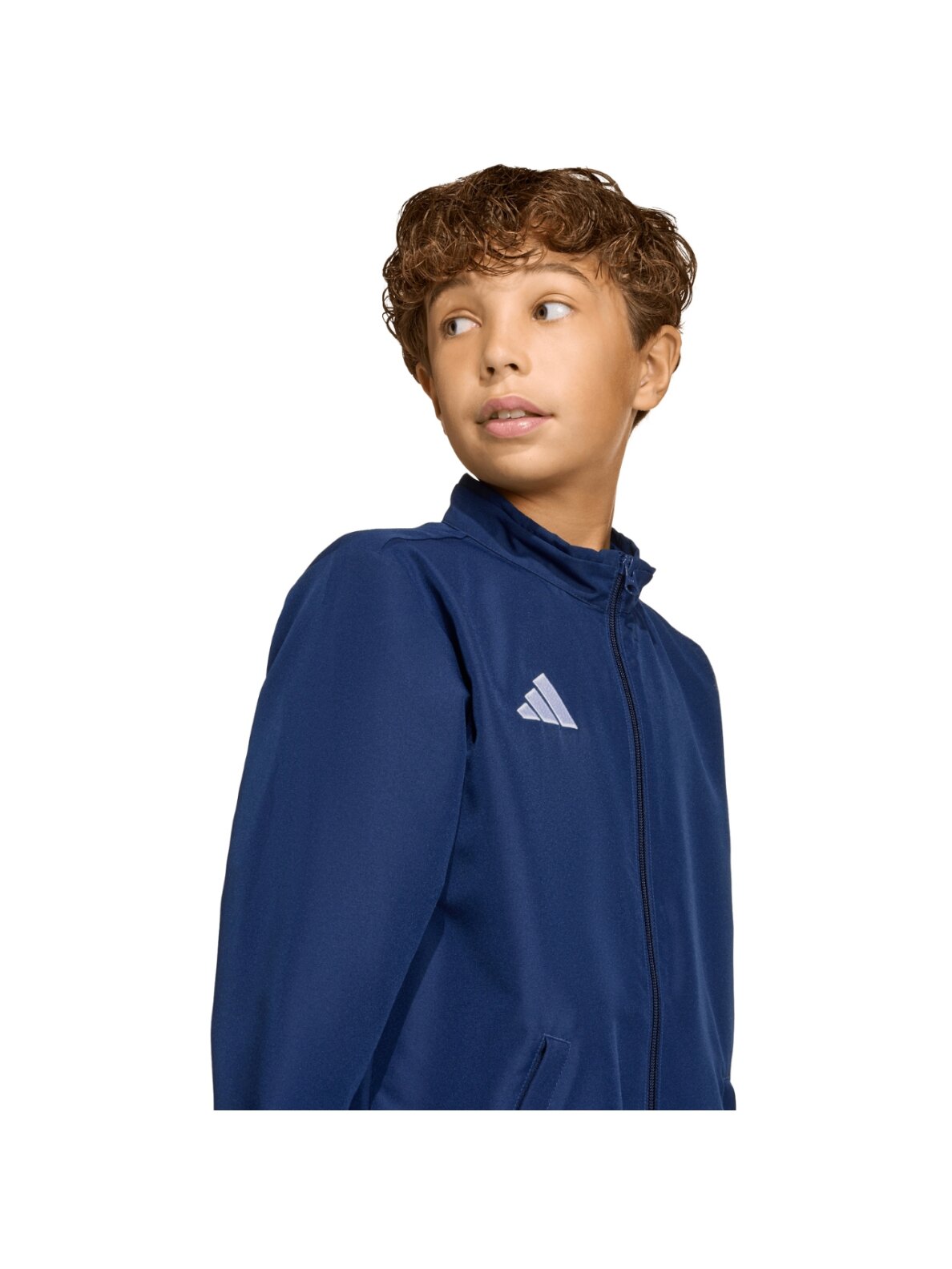 Adidas Entrada 26 Presentation vaikų džemperis tamsiai mėlynas JZ6615 5