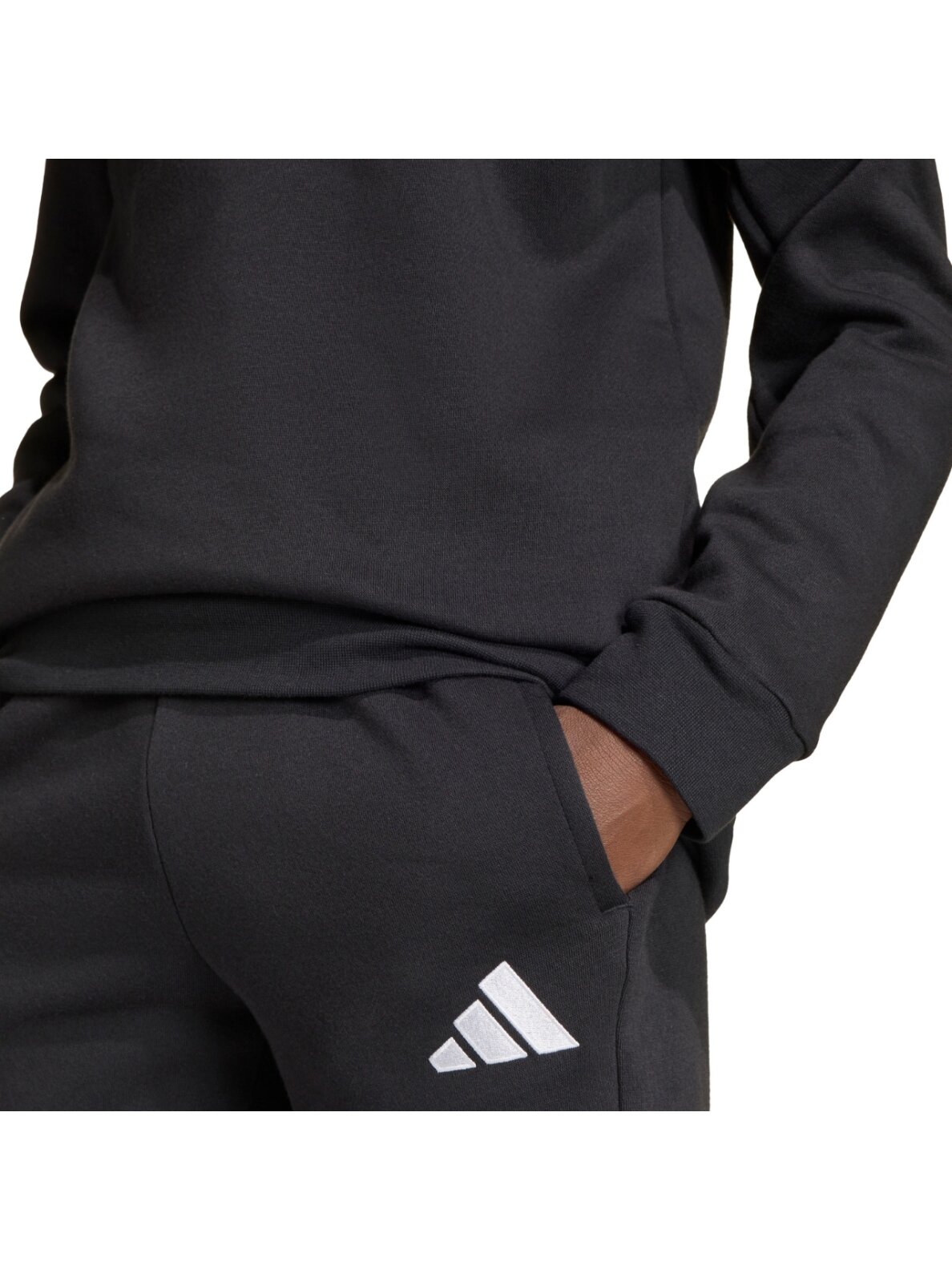 Adidas Entrada 26 Sweat Top vaikams juoda JZ6554 5 Adidas Entrada 26 Sweat Top vaikams juoda JZ6554 5