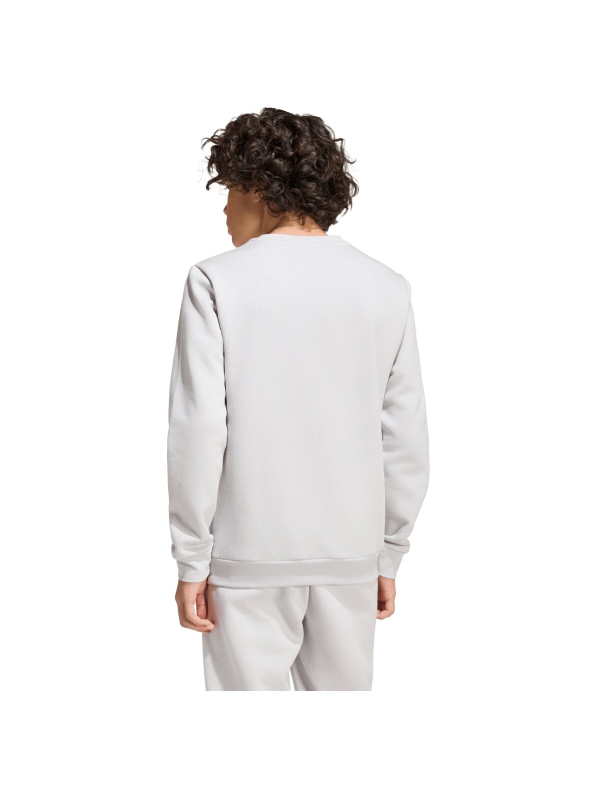 Adidas Entrada 26 Sweat Top vaikiškas džemperis pilkas JZ6551 4 Adidas Entrada 26 Sweat Top vaikiškas džemperis pilkas JZ6551 4