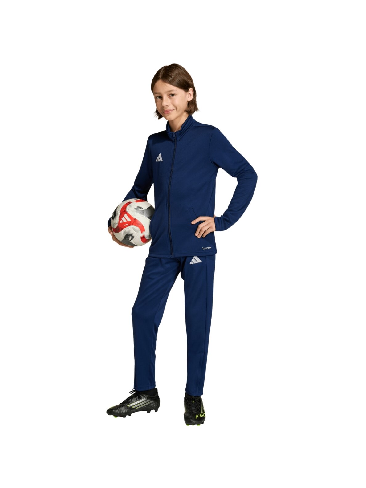 Adidas Entrada 26 Track džemperis vaikams tamsiai mėlyna JZ6611 5 Adidas Entrada 26 Track džemperis vaikams tamsiai mėlyna JZ6611 5