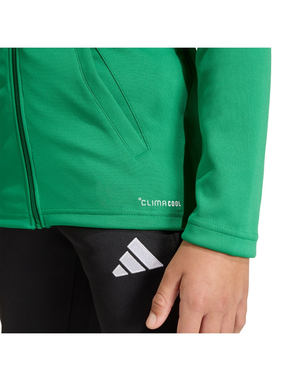 Adidas Entrada 26 Track vaikams žalia džemperis JZ6613 4 Adidas Entrada 26 Track vaikams žalia džemperis JZ6613 4