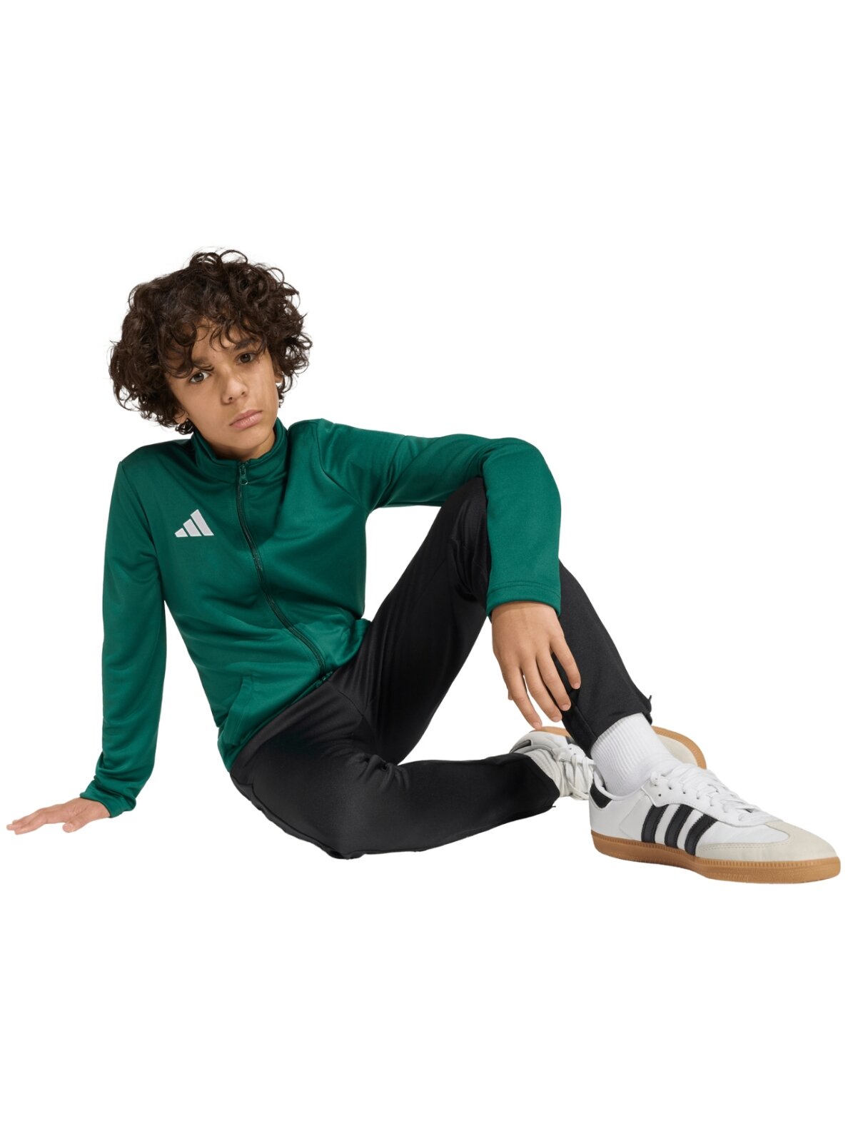 Adidas Entrada 26 Track džemperis vaikams žalias KE9837 5