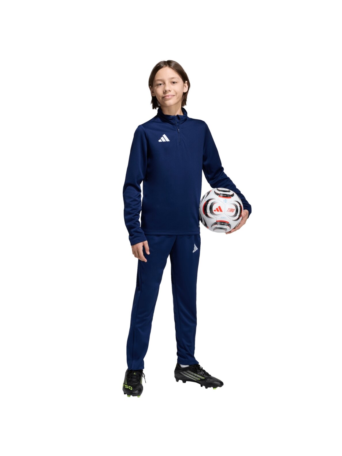 Adidas Entrada 26 Training Top vaikiški džemperiai, tamsiai mėlyni JZ6638 6 Adidas Entrada 26 Training Top vaikiški džemperiai, tamsiai mėlyni JZ6638 6