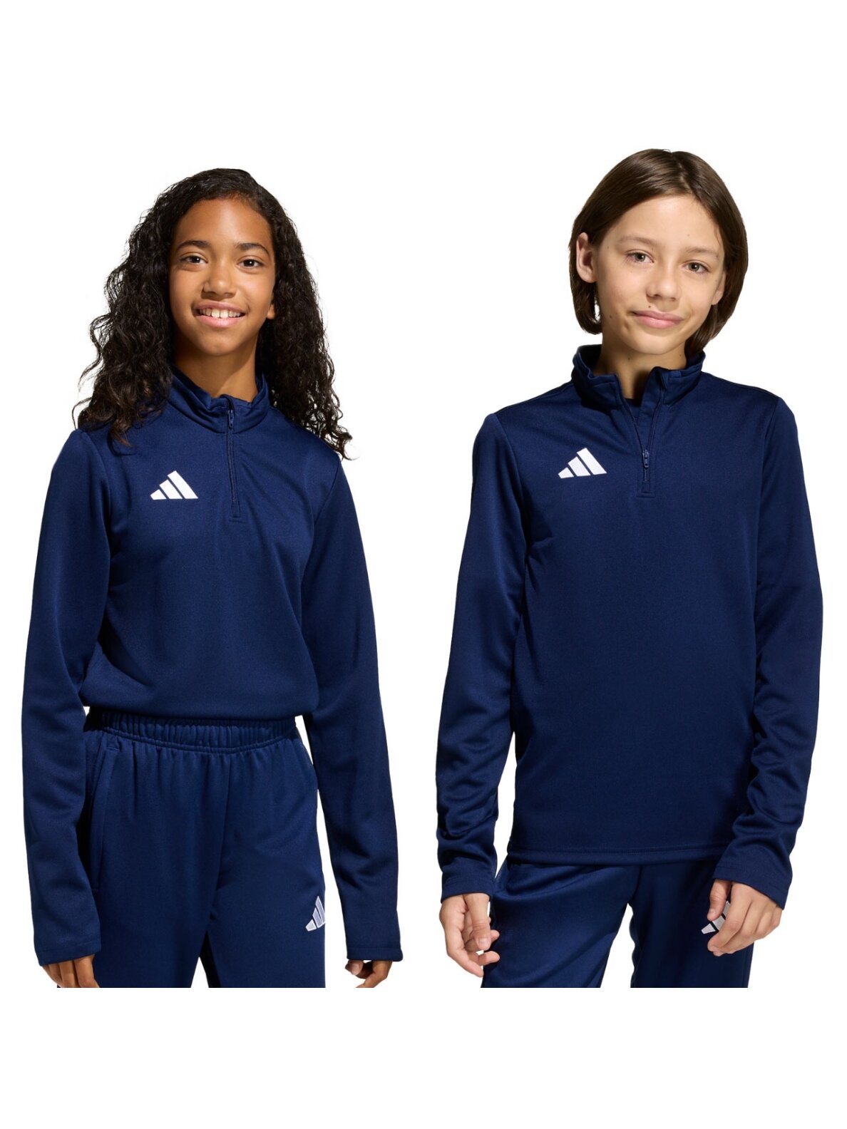 Adidas Entrada 26 Training Top vaikiški džemperiai, tamsiai mėlyni JZ6638