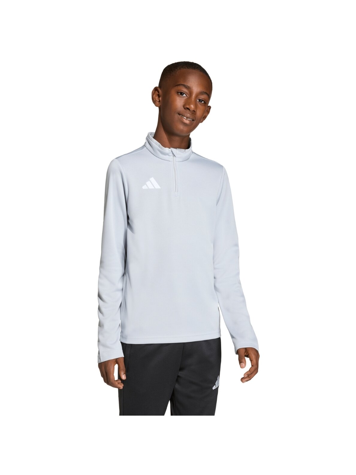 Adidas Entrada 26 Training Top šviesiai pilka vaikams JZ6637 3