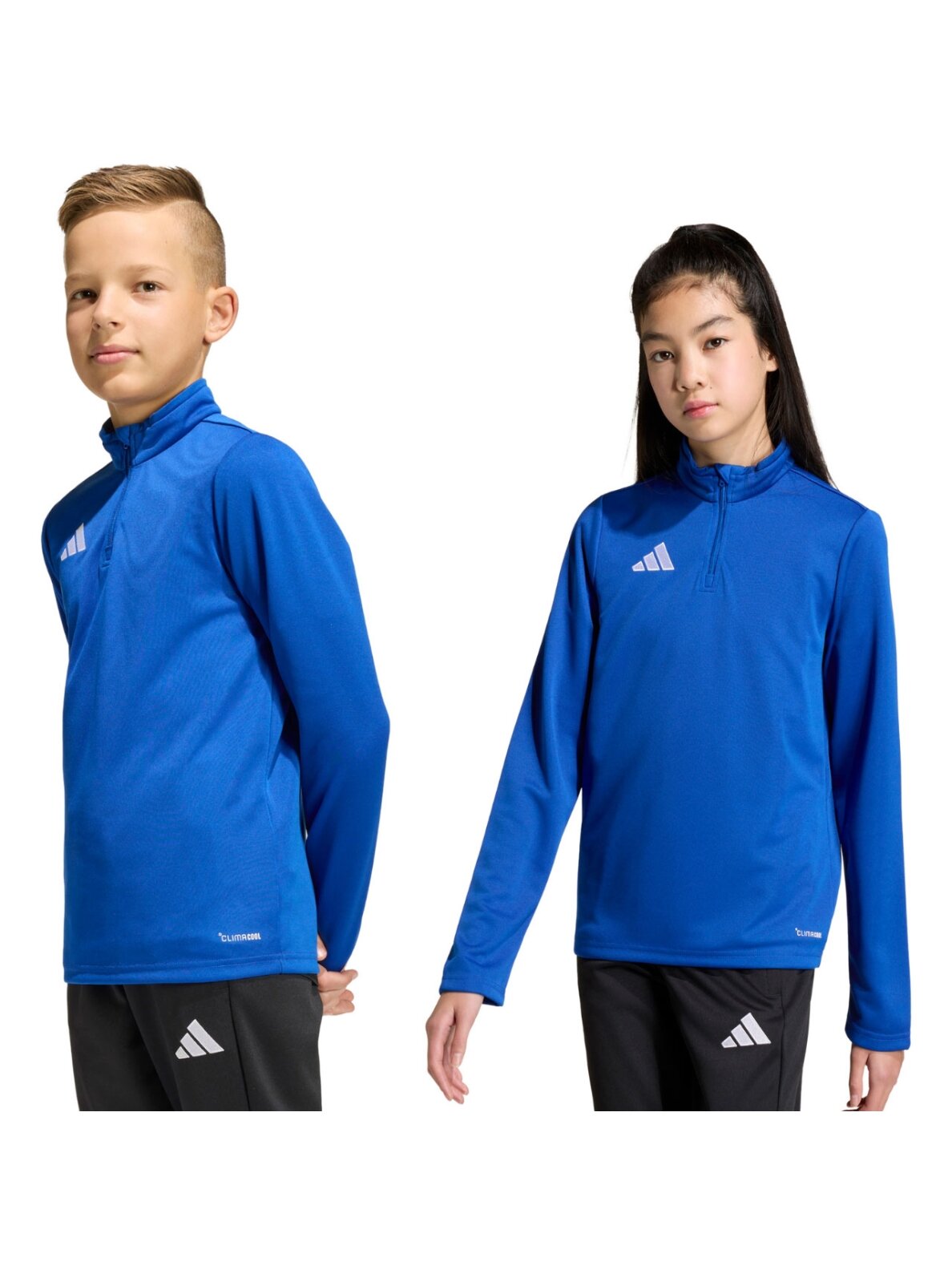 Adidas Entrada 26 Training Top mėlyna vaikiškas džemperis JZ6631