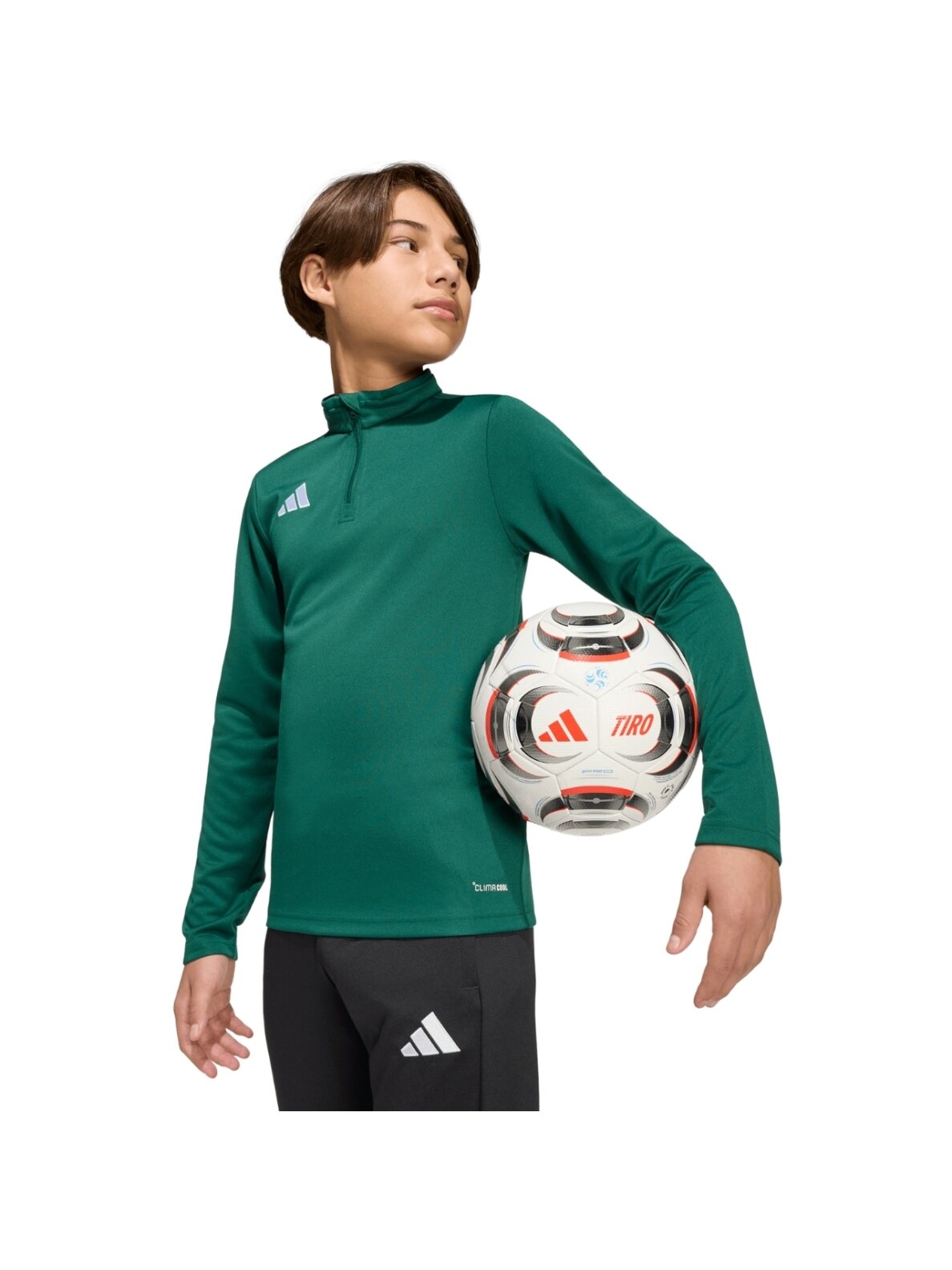 Adidas Entrada 26 Training Top vaikiškas džemperis, žalias KE9825 3