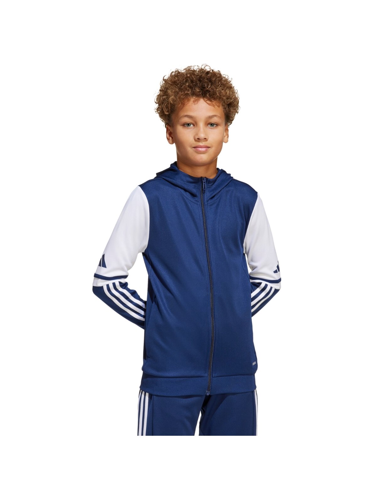 adidas Squadra 25 Hoody vaikams tamsiai mėlyna ir balta JD4800 3 adidas Squadra 25 Hoody vaikams tamsiai mėlyna ir balta JD4800 3