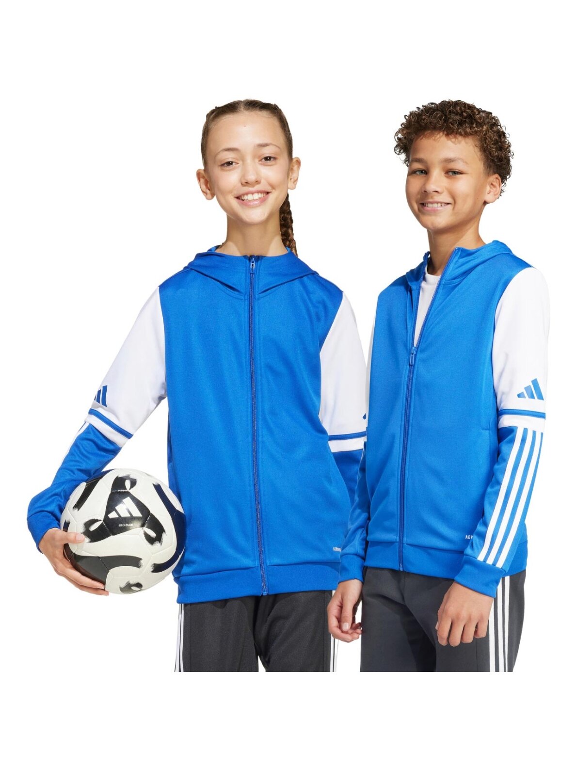 Adidas Squadra 25 Hoody vaikams mėlyna-balta JD4802
