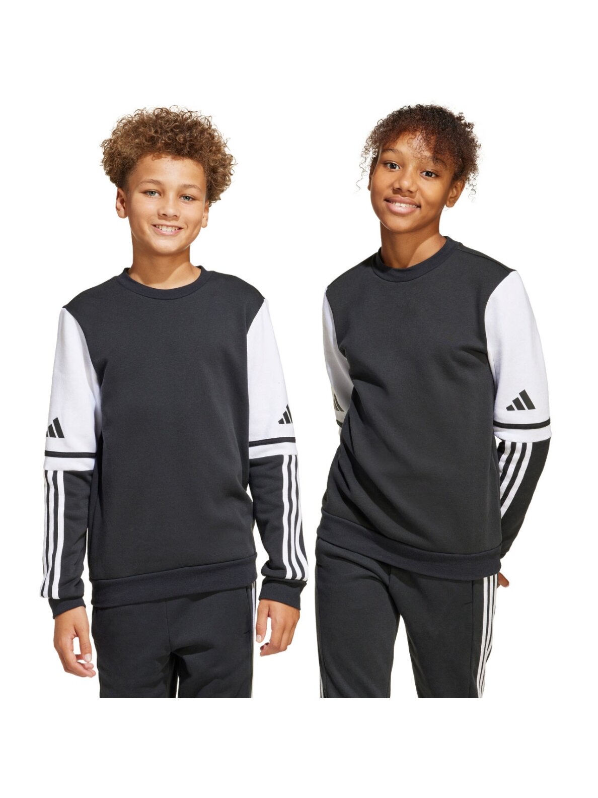 Adidas Squadra 25 Sweat Crew vaikams juoda JE2773