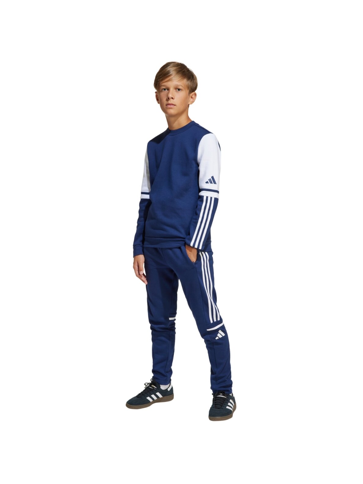 Adidas Squadra 25 Sweat Crew vaikams tamsiai mėlyna JD4814 6