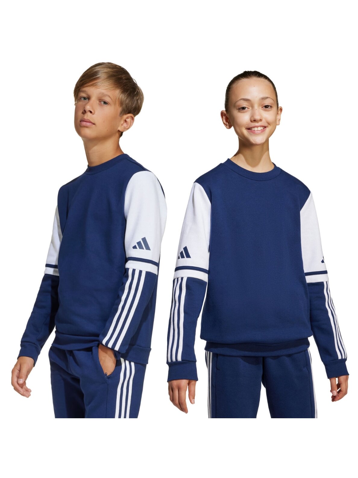 Adidas Squadra 25 Sweat Crew vaikams tamsiai mėlyna JD4814