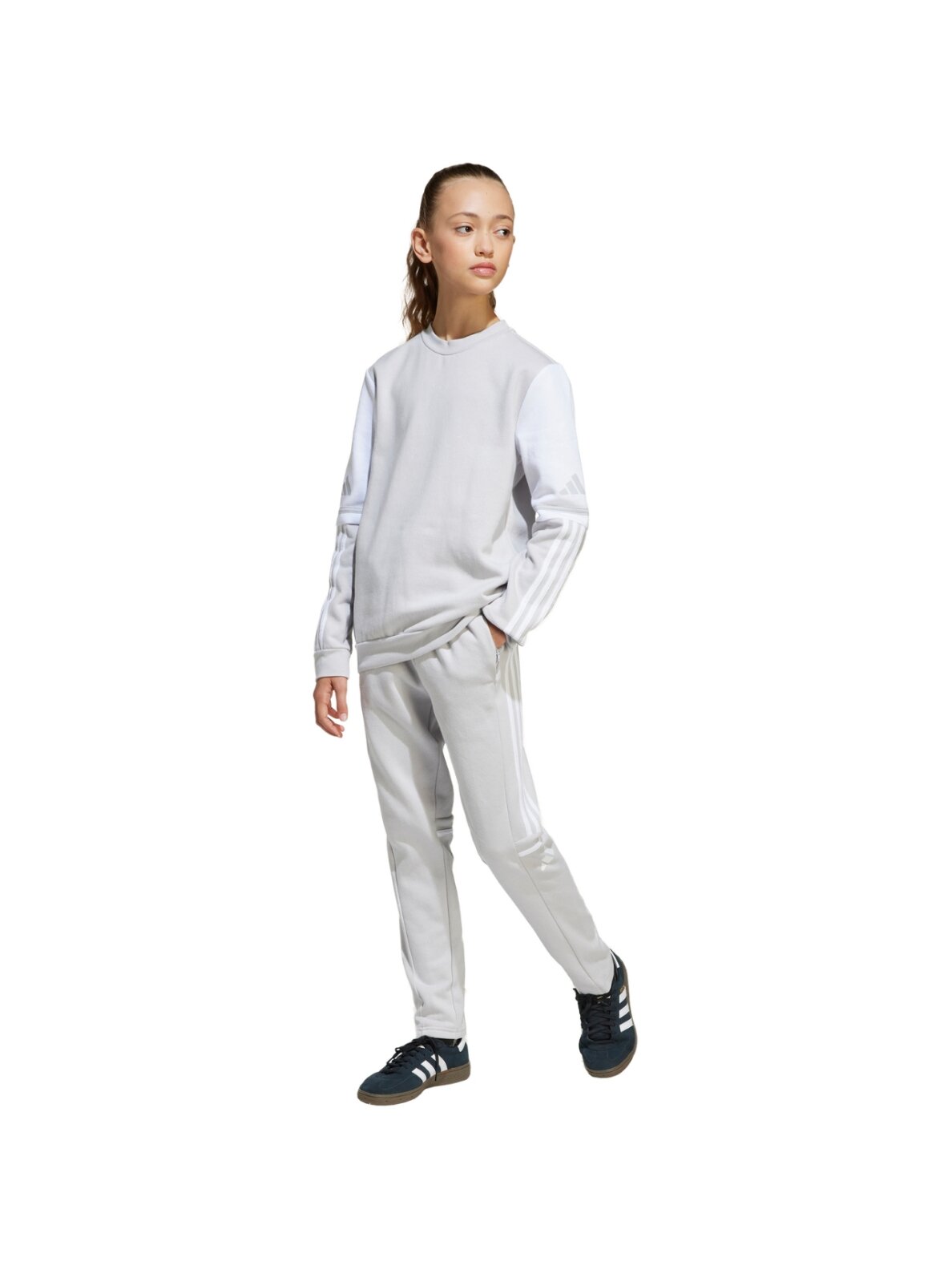 Adidas Squadra 25 Sweat Crew vaikams pilka JD4824 7