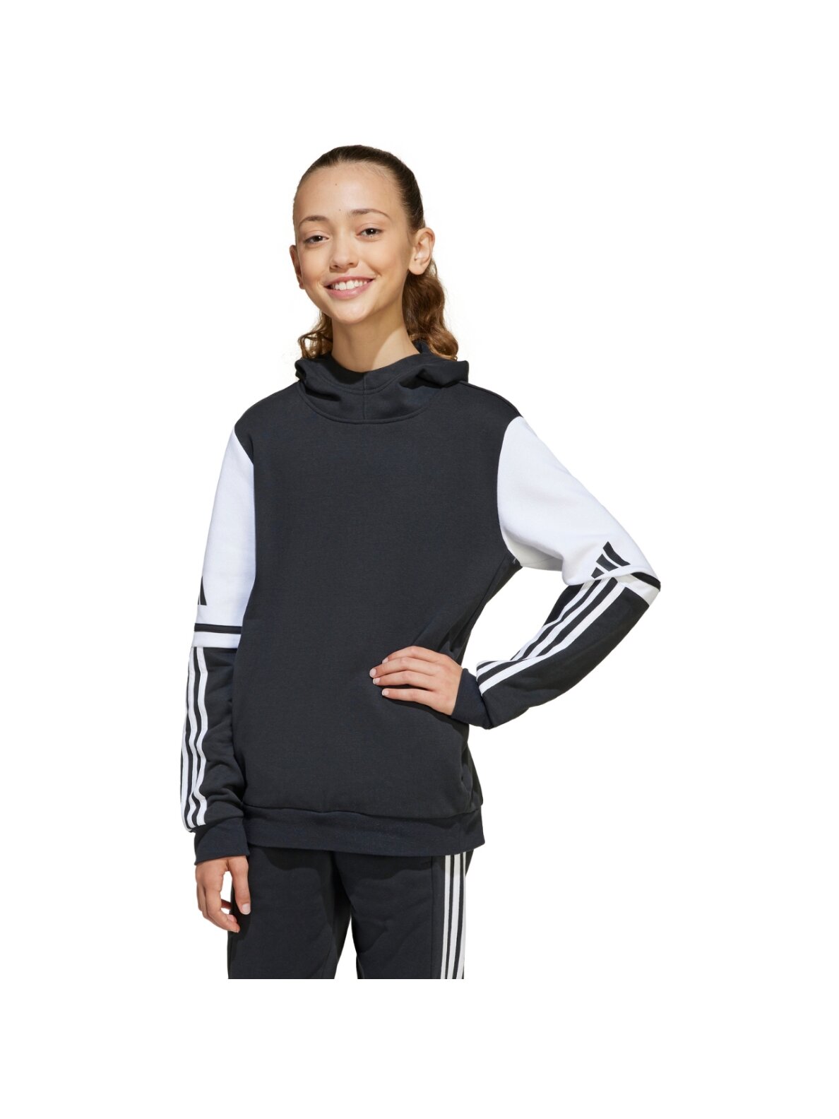 Adidas Squadra 25 Sweat Hoody vaikams juoda JE2768 3 Adidas Squadra 25 Sweat Hoody vaikams juoda JE2768 3