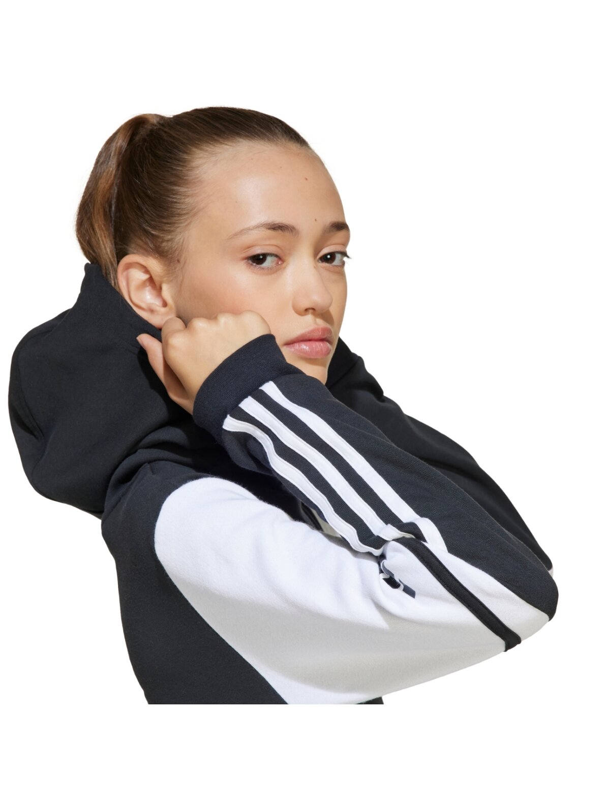 Adidas Squadra 25 Sweat Hoody vaikams juoda JE2768 5 Adidas Squadra 25 Sweat Hoody vaikams juoda JE2768 5