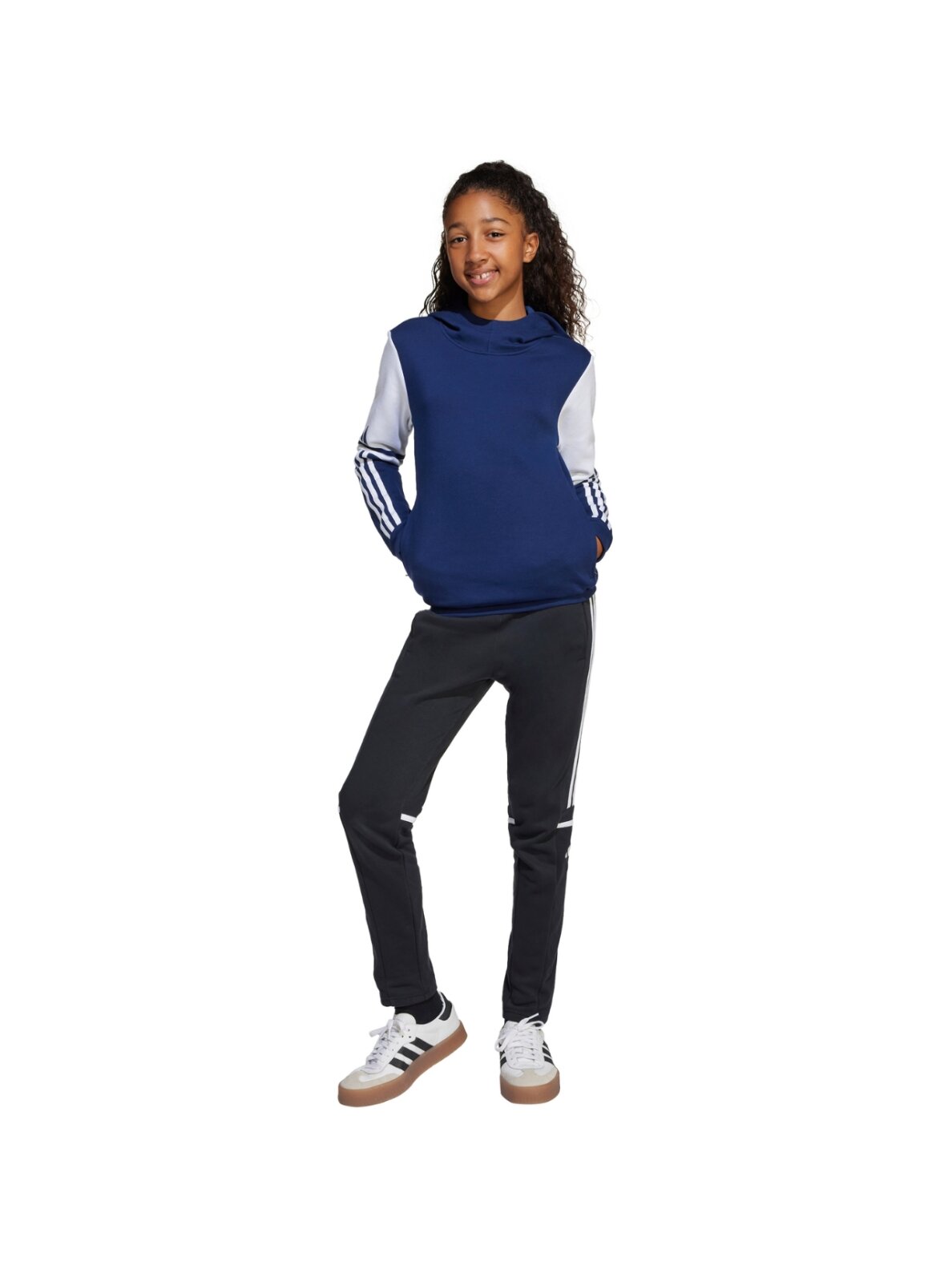 Adidas Squadra 25 Sweat Hoody vaikams tamsiai mėlyna JD4804 6 Adidas Squadra 25 Sweat Hoody vaikams tamsiai mėlyna JD4804 6