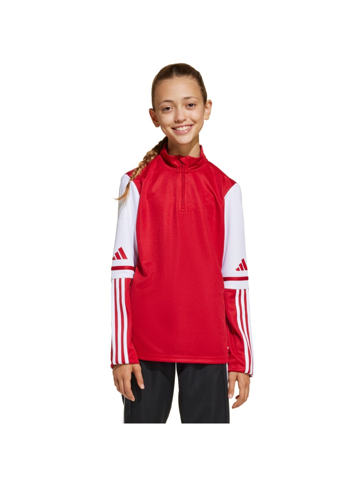 Adidas Squadra 25 Training Top vaikams raudona JD3026 Adidas Squadra 25 Training Top vaikams raudona JD3026