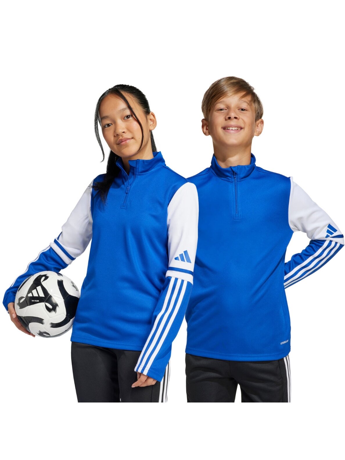 Adidas Squadra 25 Training Top moterims mėlyna JD3027 Adidas Squadra 25 Training Top moterims mėlyna JD3027
