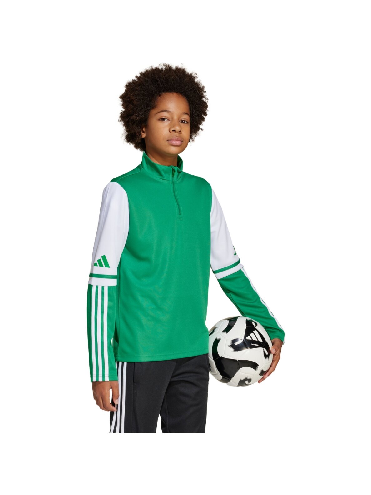 Adidas Squadra 25 Training Top vaikams žalia-balta JP3160 3 Adidas Squadra 25 Training Top vaikams žalia-balta JP3160 3