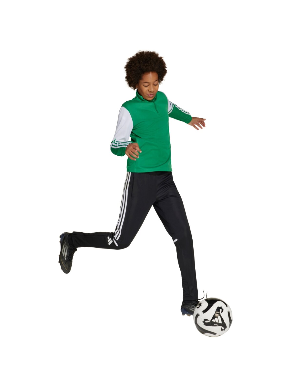 Adidas Squadra 25 Training Top vaikams žalia-balta JP3160 6 Adidas Squadra 25 Training Top vaikams žalia-balta JP3160 6