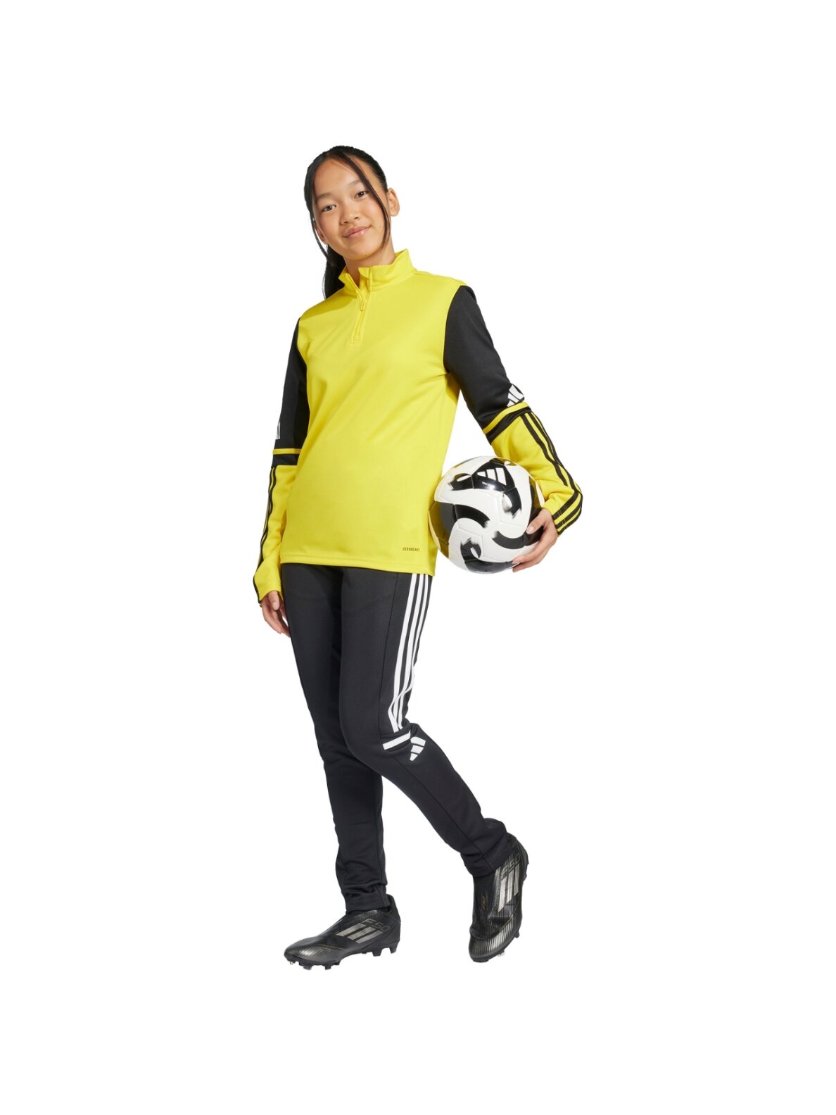 Adidas Squadra 25 Training Top vaikams geltona JP3380 4 Adidas Squadra 25 Training Top vaikams geltona JP3380 4