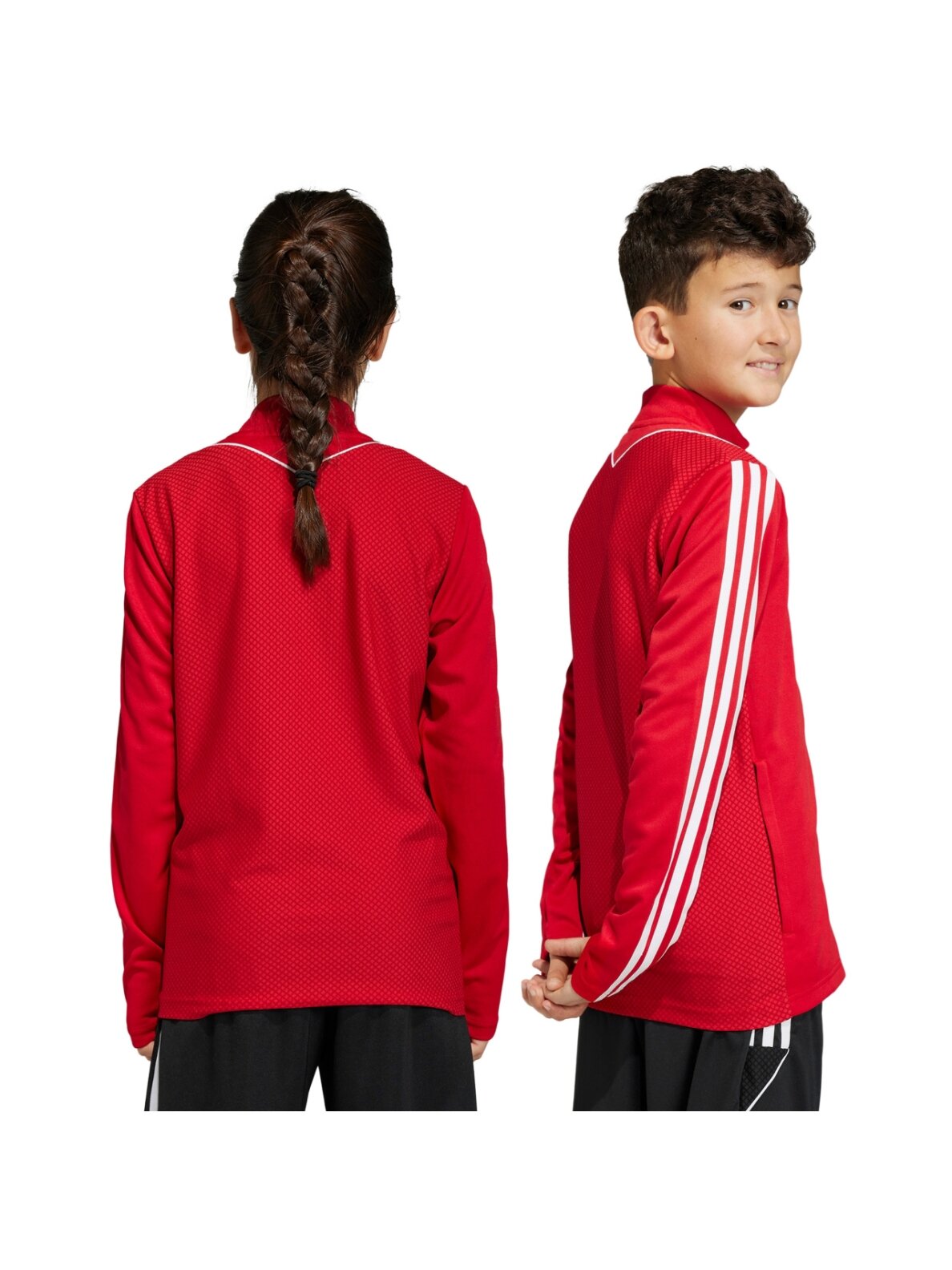 Adidas Tiro 23 League Training vaikiškas džemperis raudonas HS3527 3
