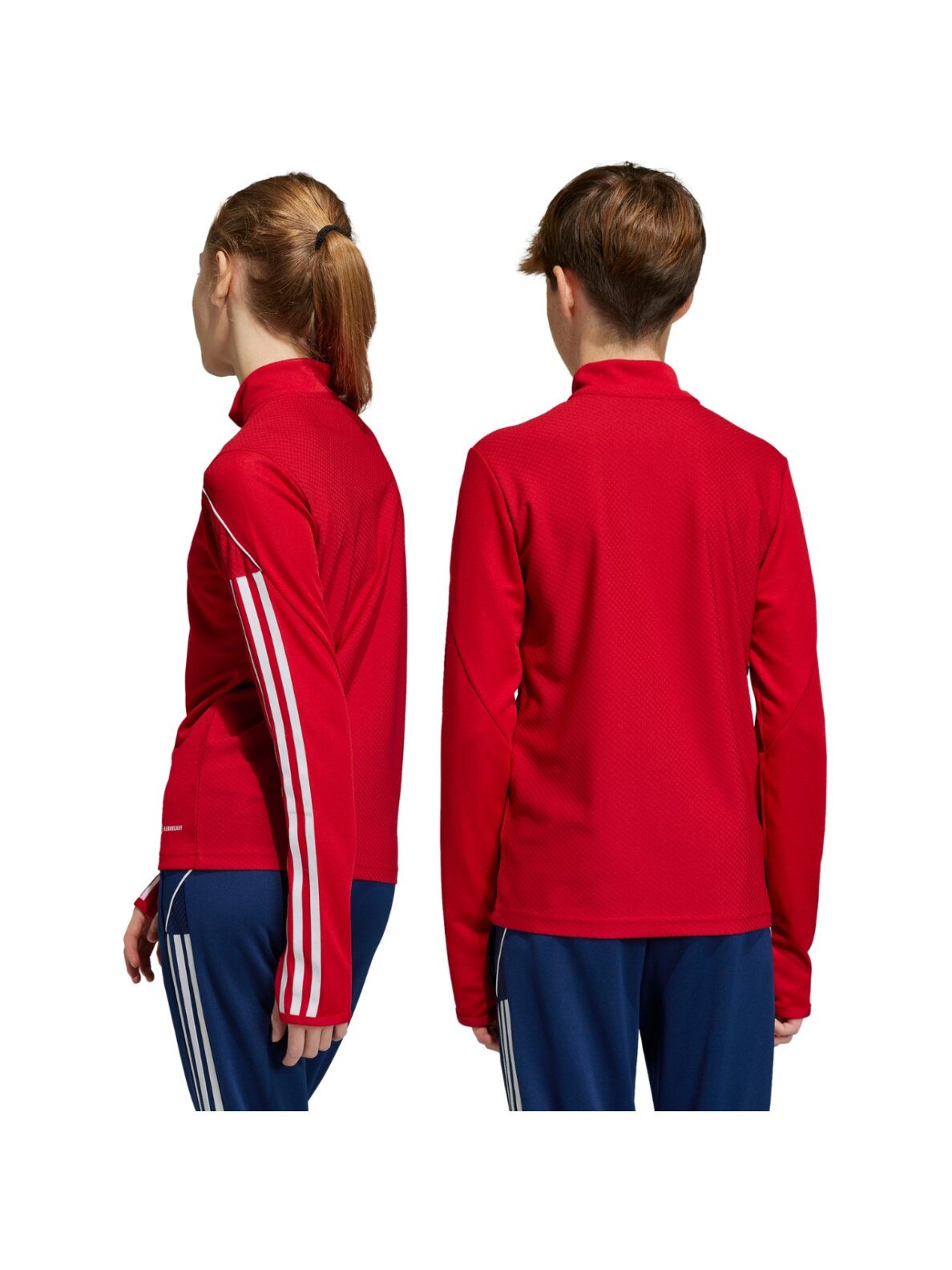 Adidas Tiro 23 League Training Top vaikiški džemperiai, raudoni HS3489 3 Adidas Tiro 23 League Training Top vaikiški džemperiai, raudoni HS3489 3