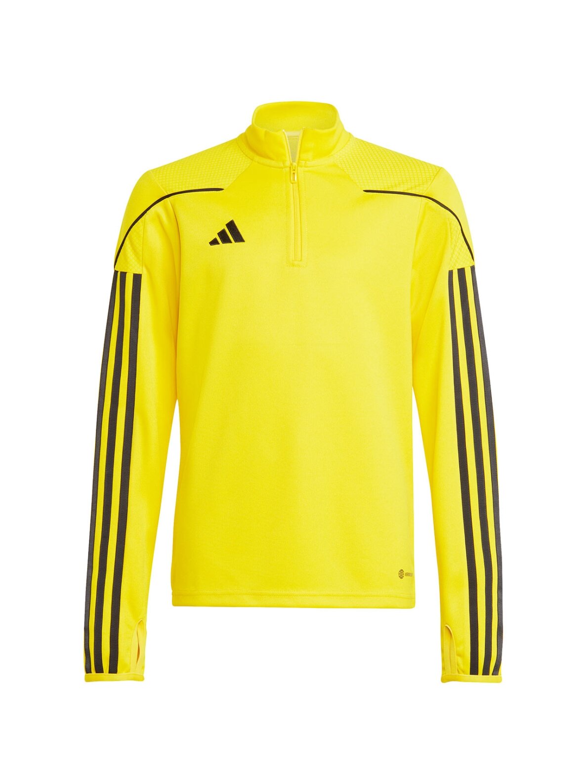 Adidas Tiro 23 League Training Top vaikiški džemperiai, geltoni ir juodi IC7880