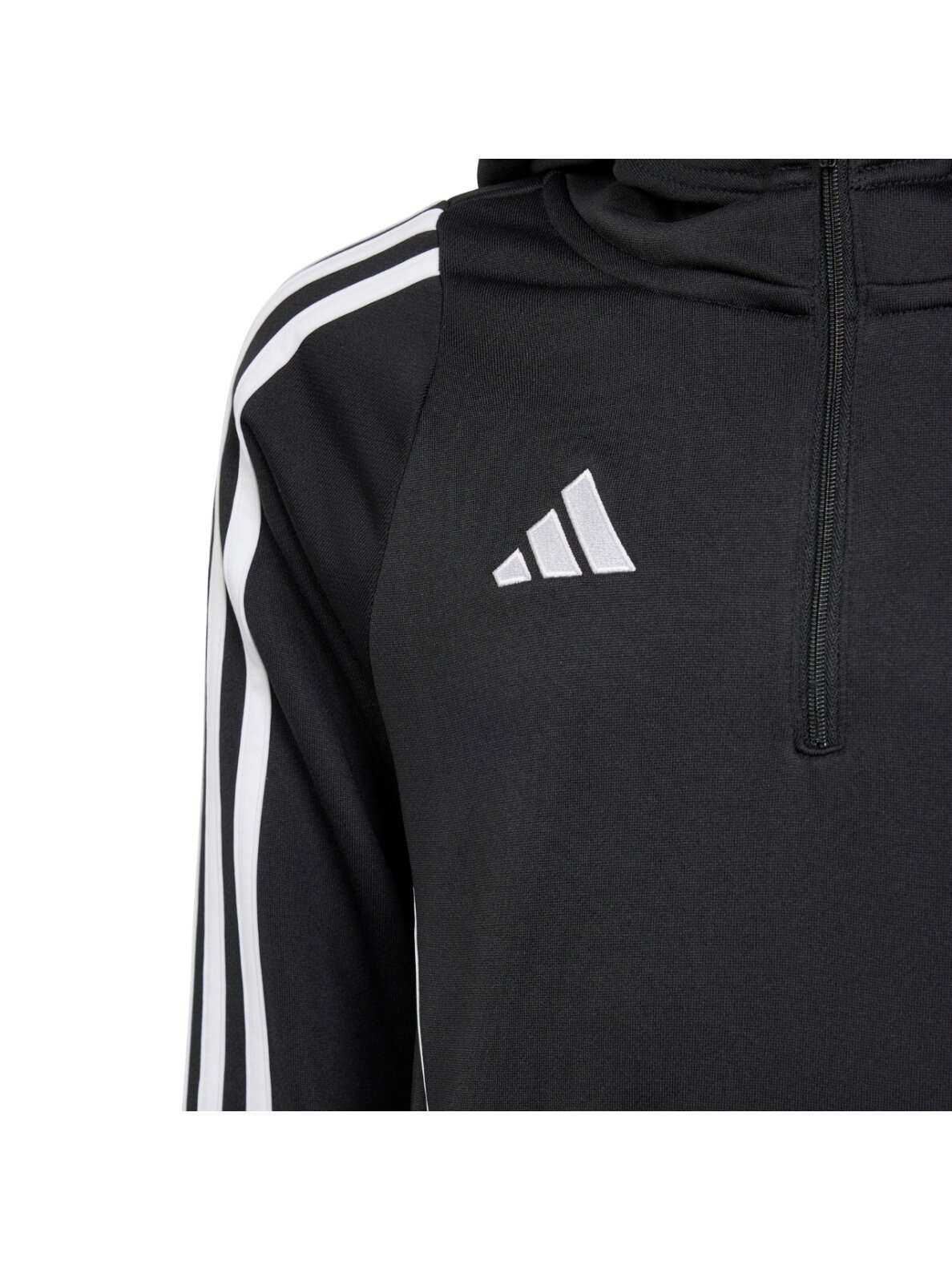 Adidas Tiro 24 Training Hoodie vaikams, juodas IJ9960 2 Adidas Tiro 24 Training Hoodie vaikams, juodas IJ9960 2